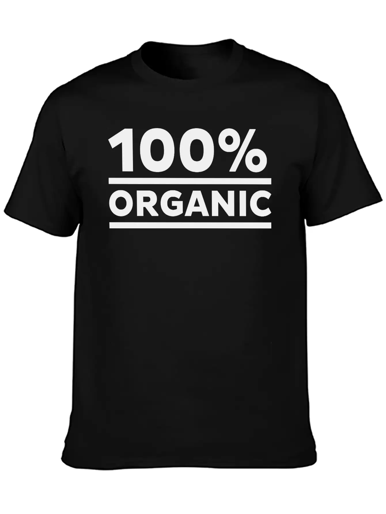 100% Organic Lightweight Cotton T-Shirt – Daily Comfort Graphic Shirt