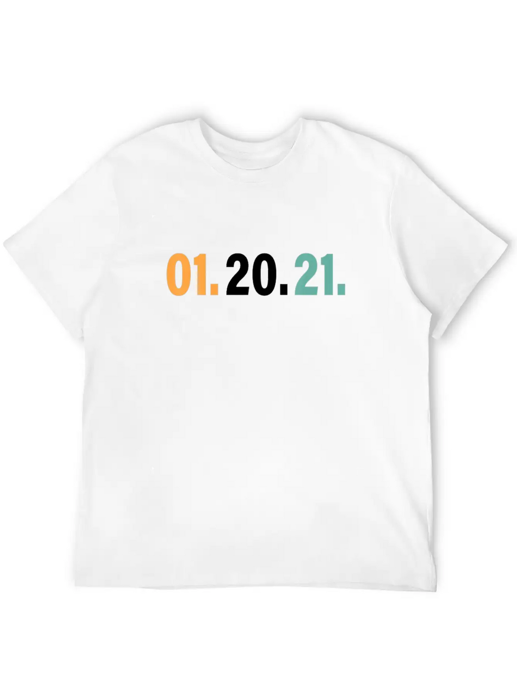01 20 21 January 20th 2021 Tee, Nightmare Ends Lightweight Cotton T-Shirt – Daily Comfort Graphic Shirt