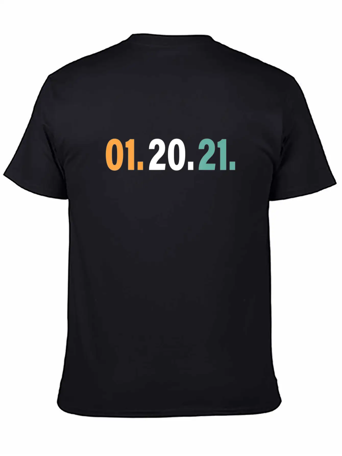 01 20 21 January 20th 2021 Tee, Nightmare Ends Lightweight Cotton T-Shirt – Daily Comfort Graphic Shirt