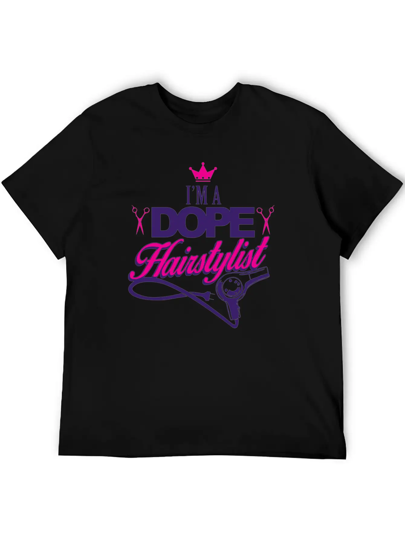 02 Im A Dope Hairstylist Gift Classic Fit Graphic Tee For Daily Comfort – Unisex Cotton Shirt