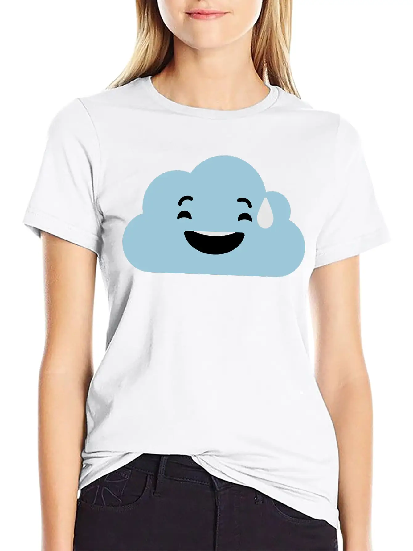 04 Cloud 12 Ai Vectorstock 8455259 Essential Unisex Summer Tee – Soft Cotton Casual Fit