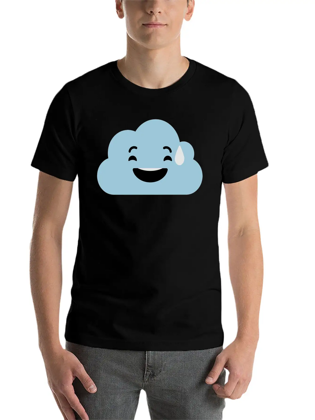 04 Cloud 12 Ai Vectorstock 8455259 Essential Unisex Summer Tee – Soft Cotton Casual Fit