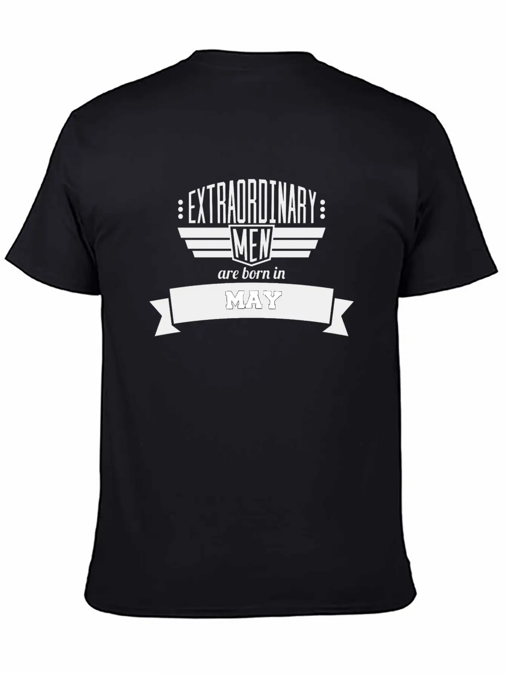 05 Extraordinary May Classic Crew Neck Graphic Tee – Everyday Minimal Look