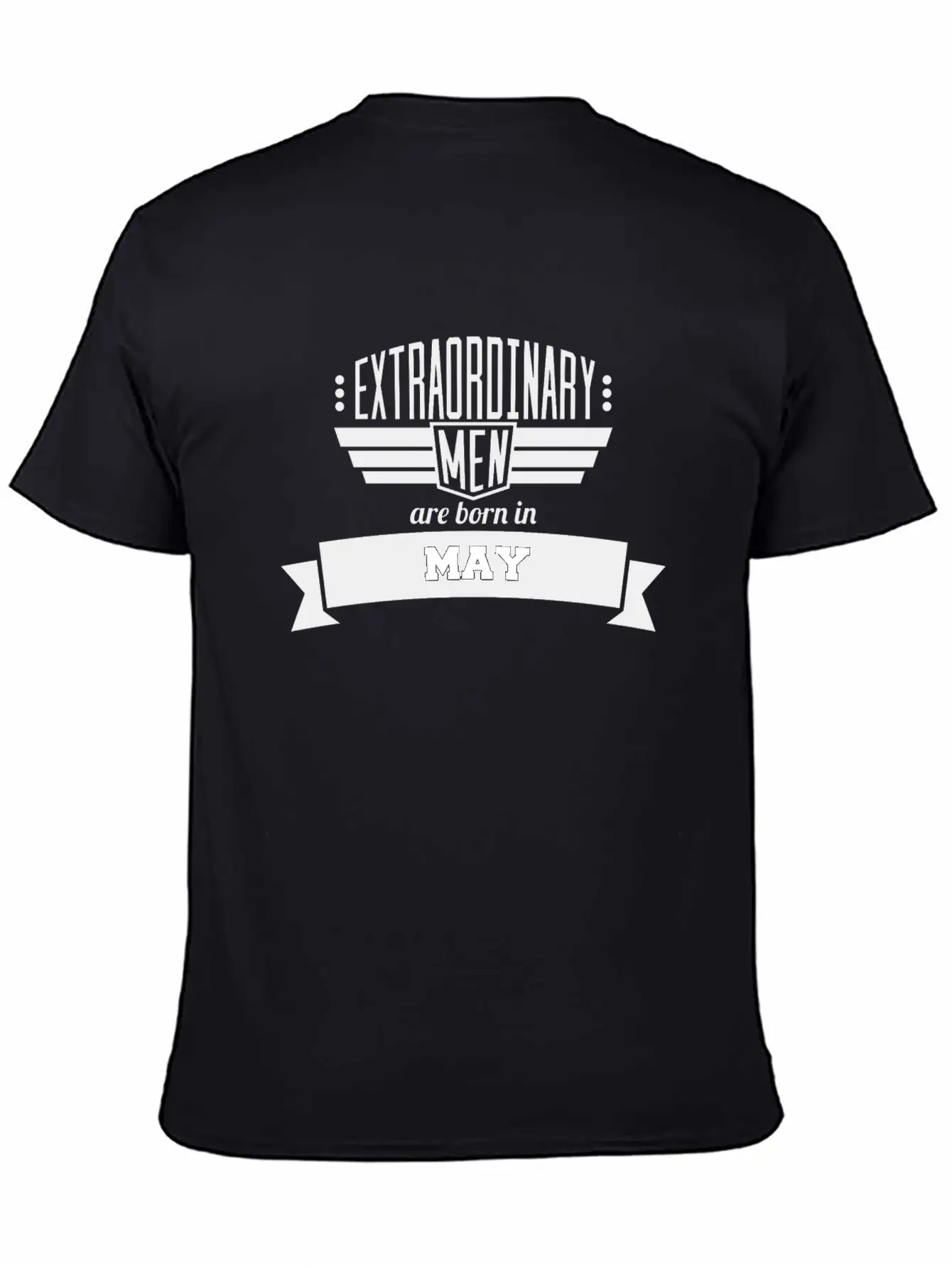 05 Extraordinary May Classic Crew Neck Graphic Tee – Everyday Minimal Look