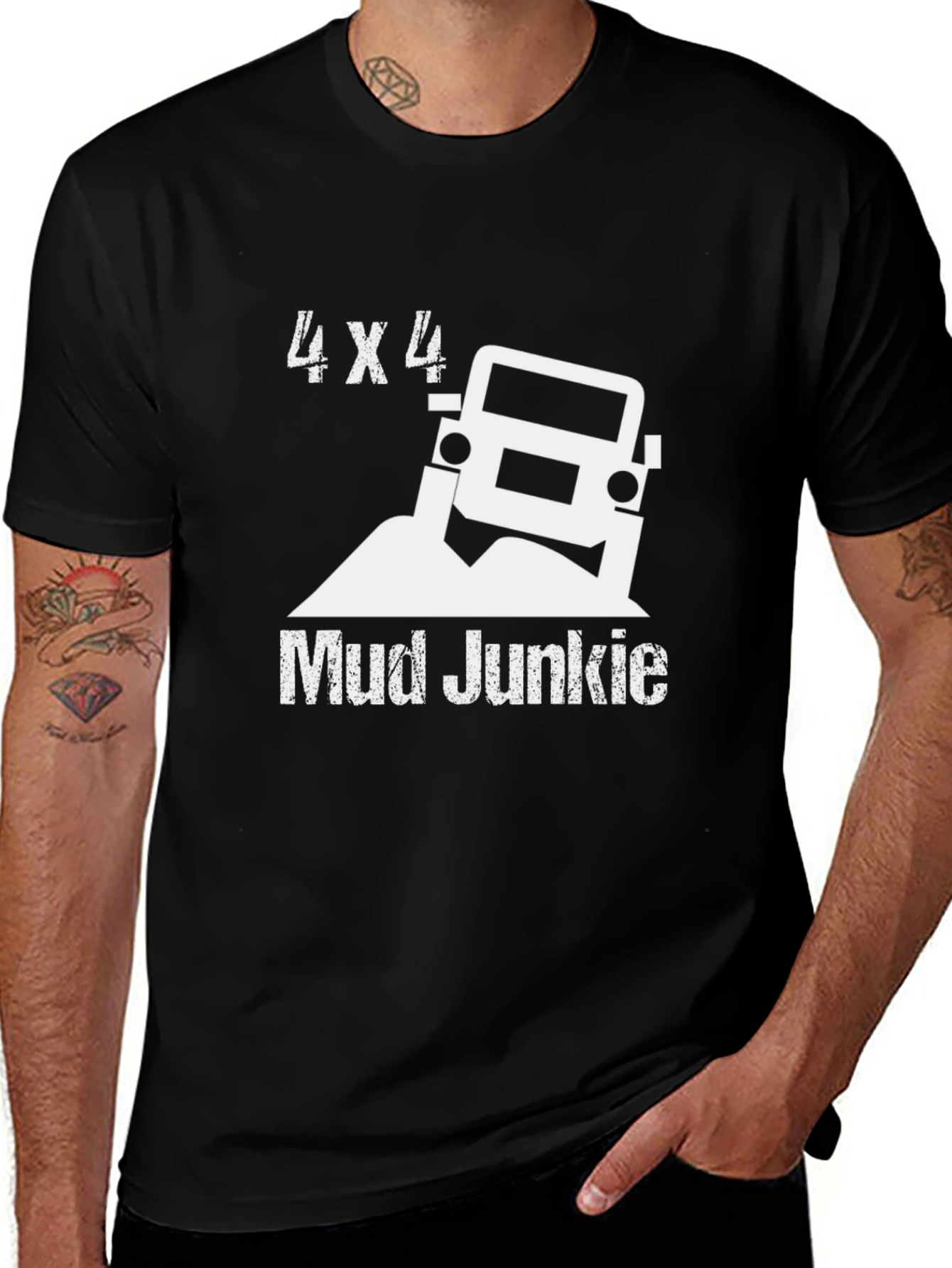 4x4 Mud Junkie Graphic Tee