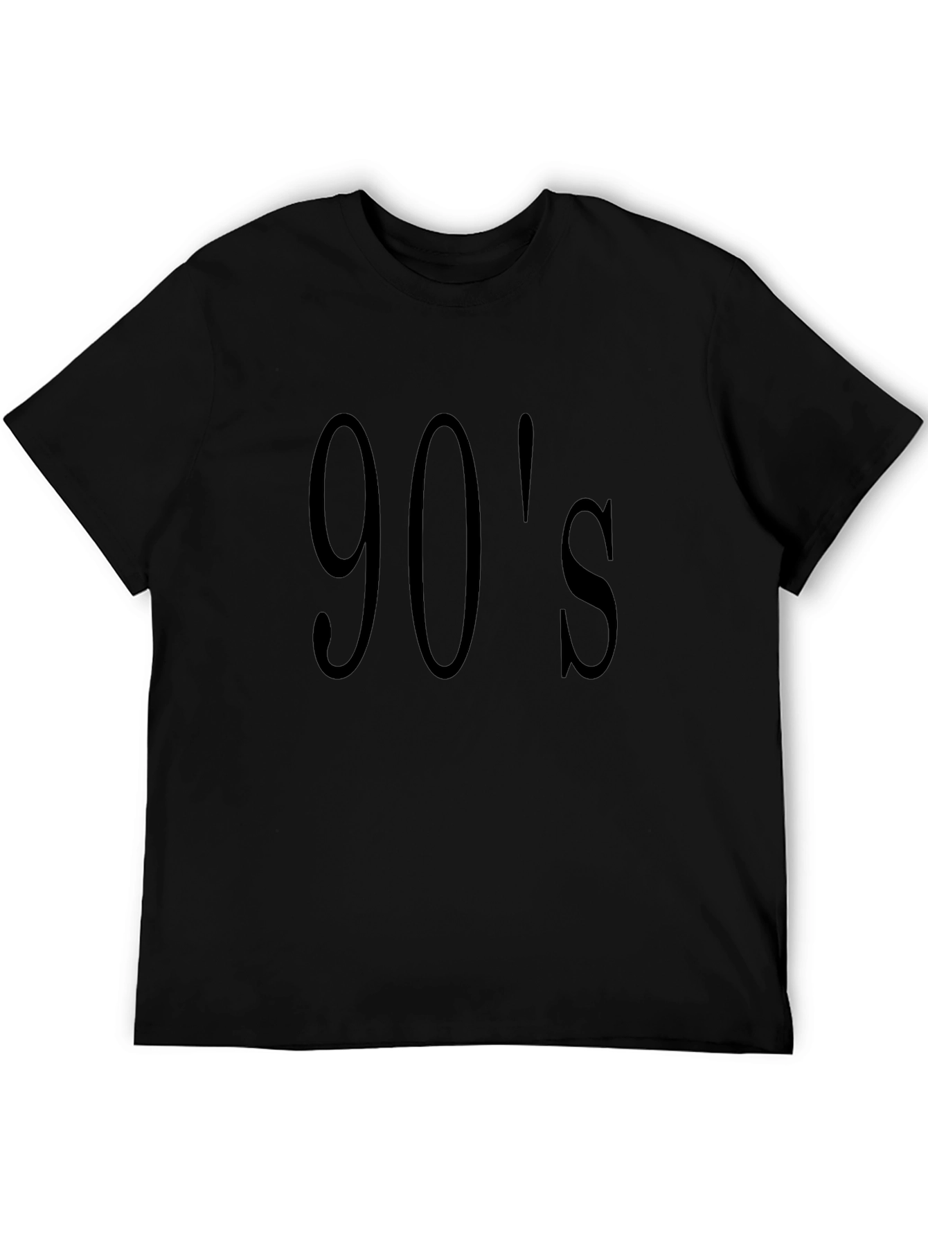 90s Throwback Black T-Shirt
