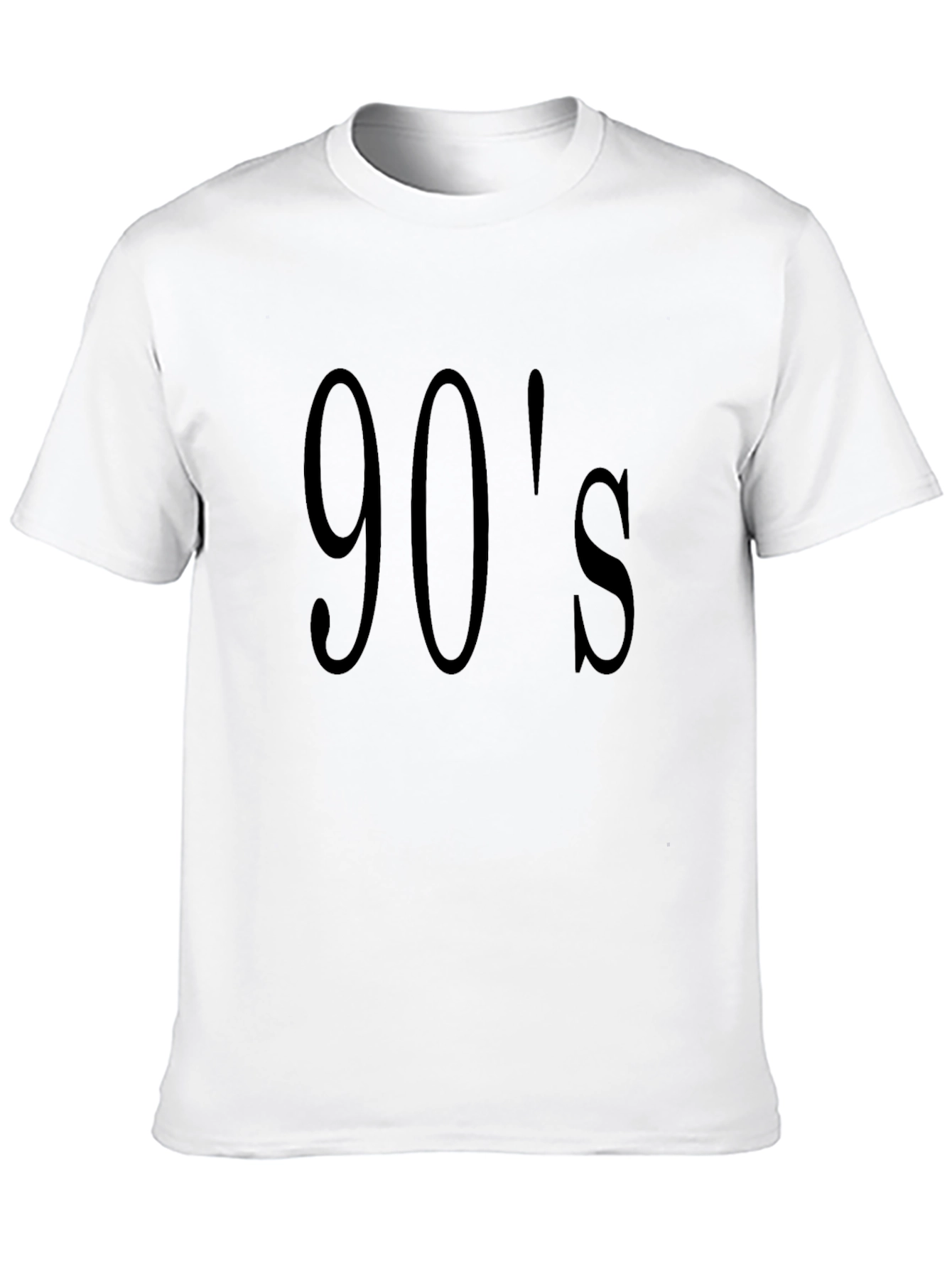 90s Throwback Black T-Shirt
