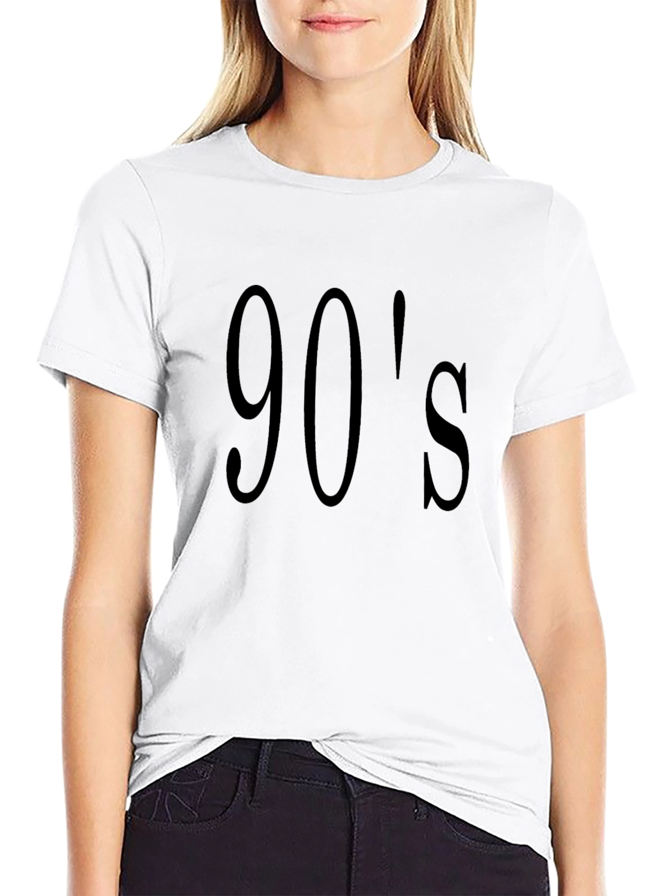 90s Throwback Black T-Shirt