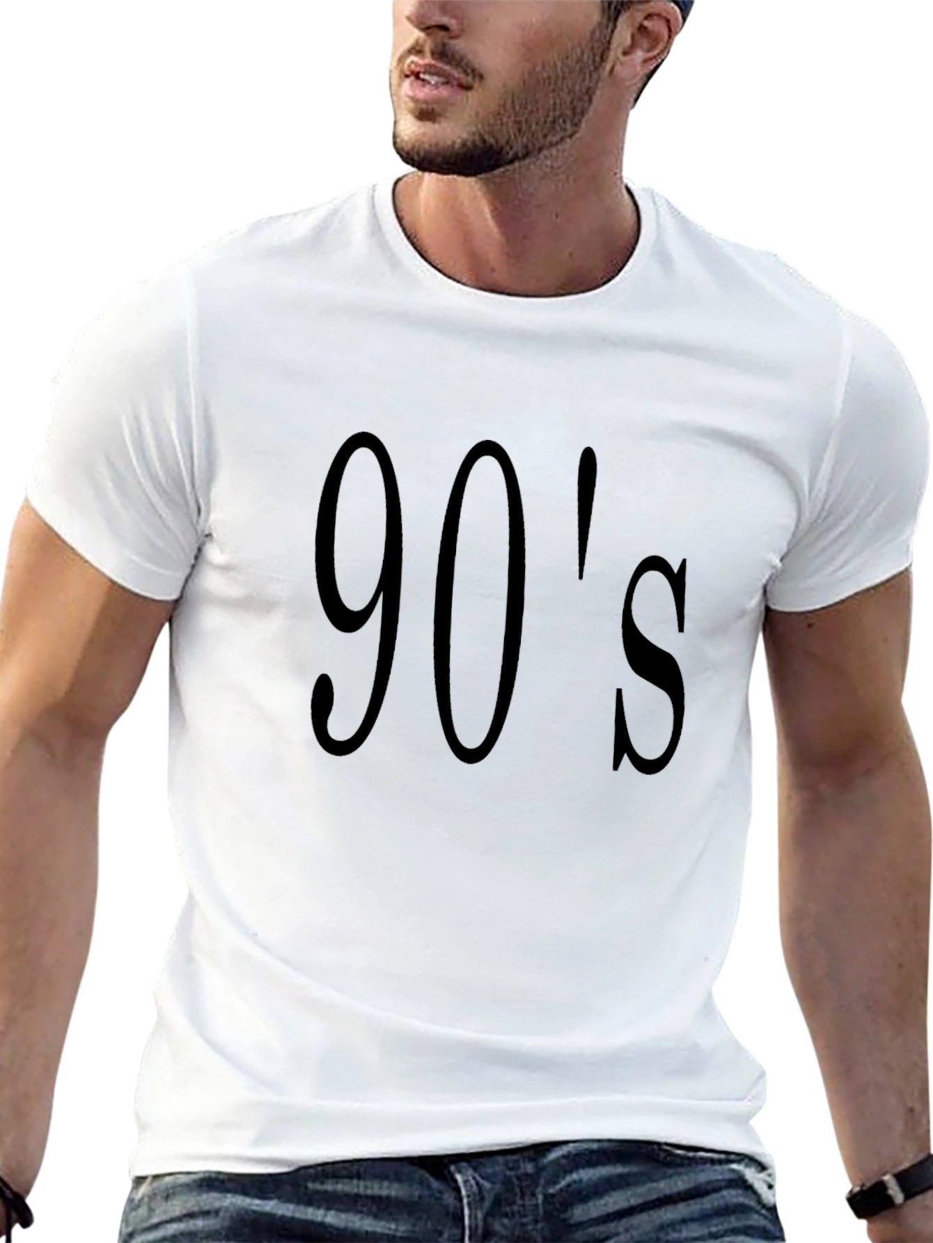 90s Throwback Black T-Shirt