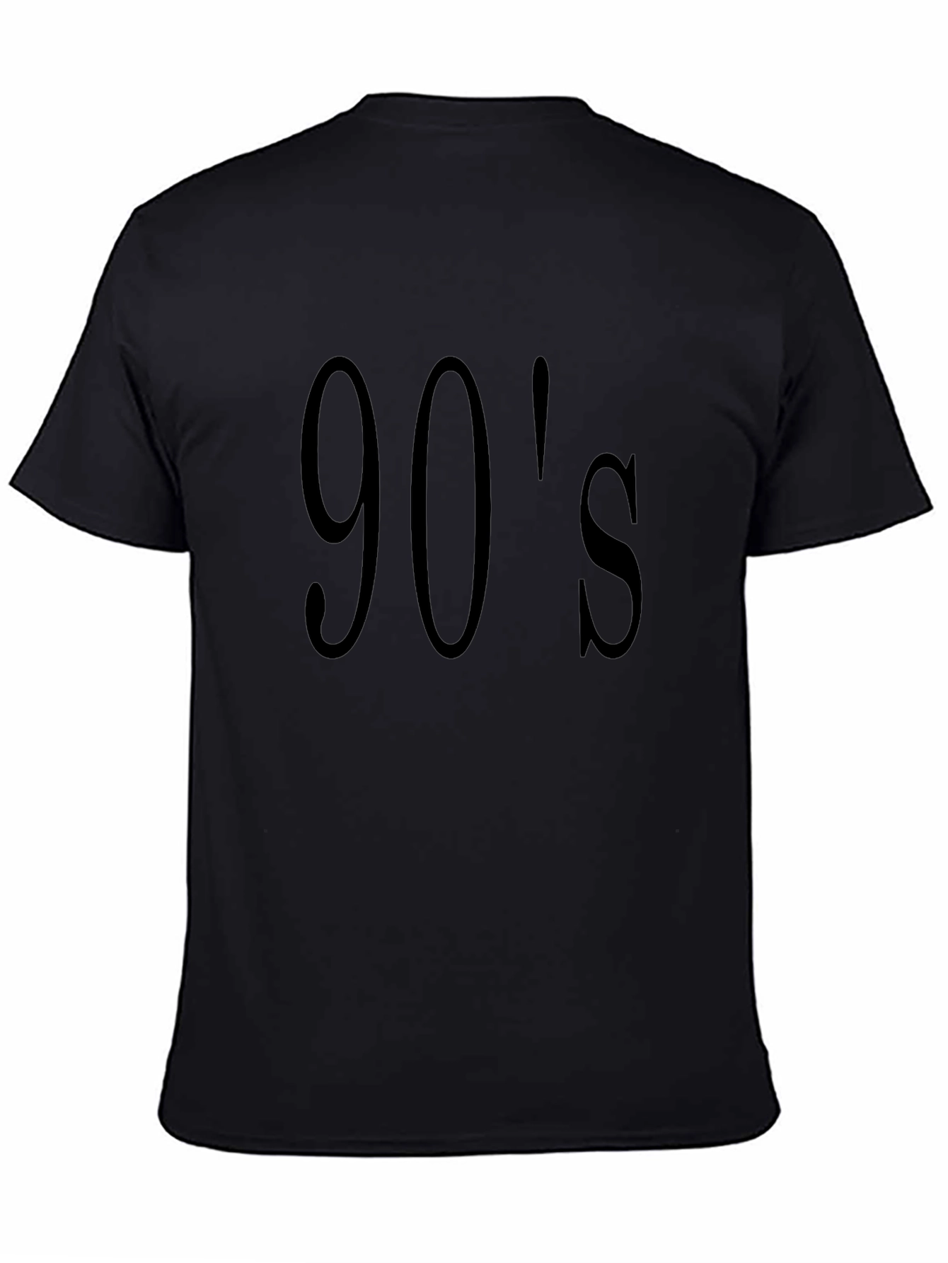 90s Throwback Black T-Shirt