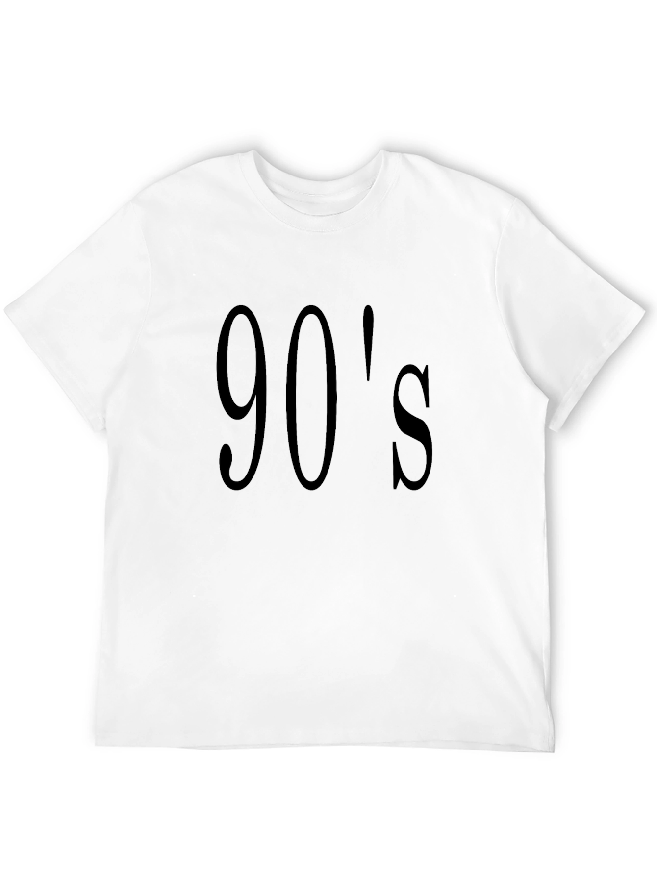 90s Throwback Black T-Shirt