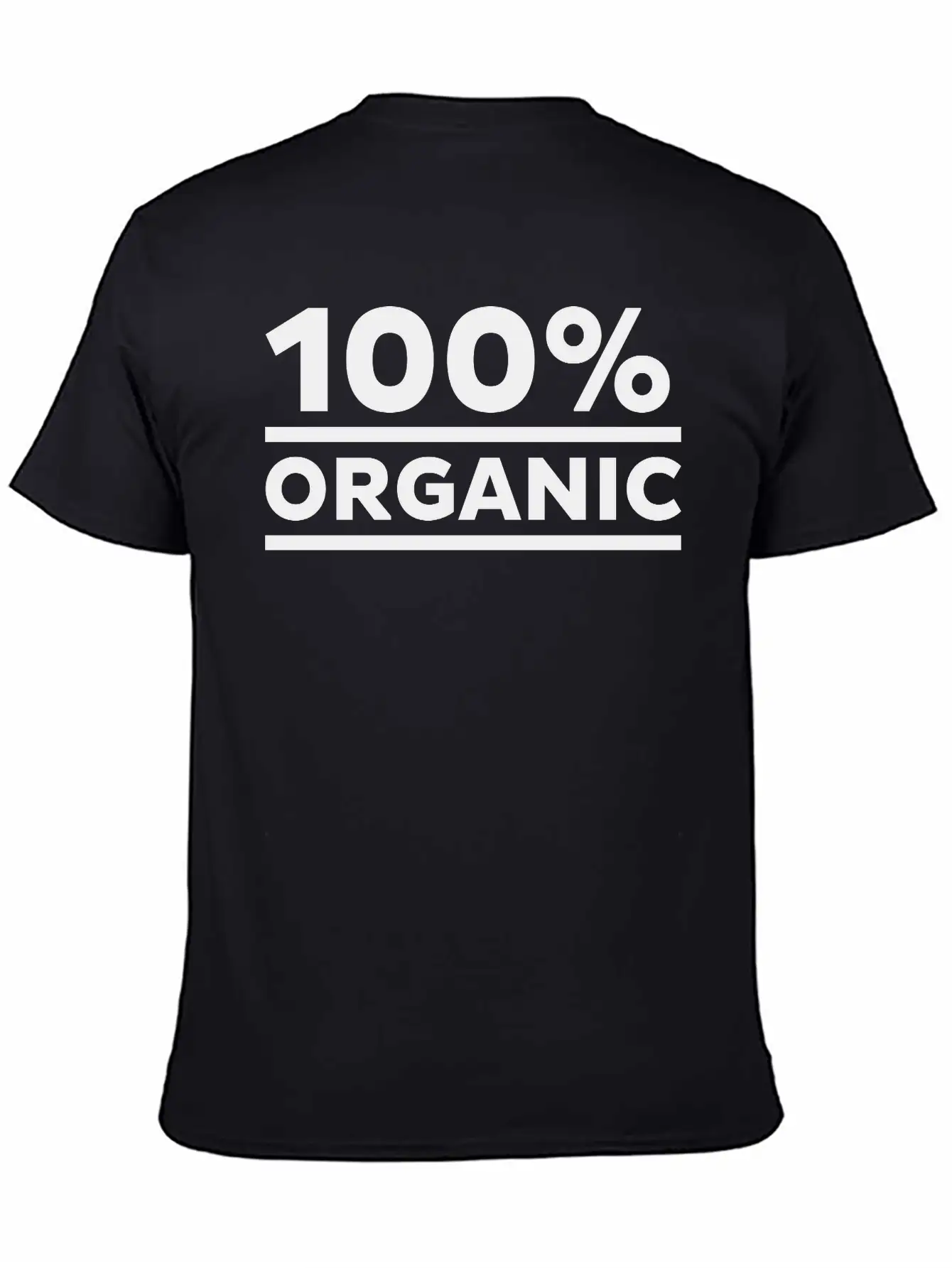 100% Organic Lightweight Cotton T-Shirt – Daily Comfort Graphic Shirt