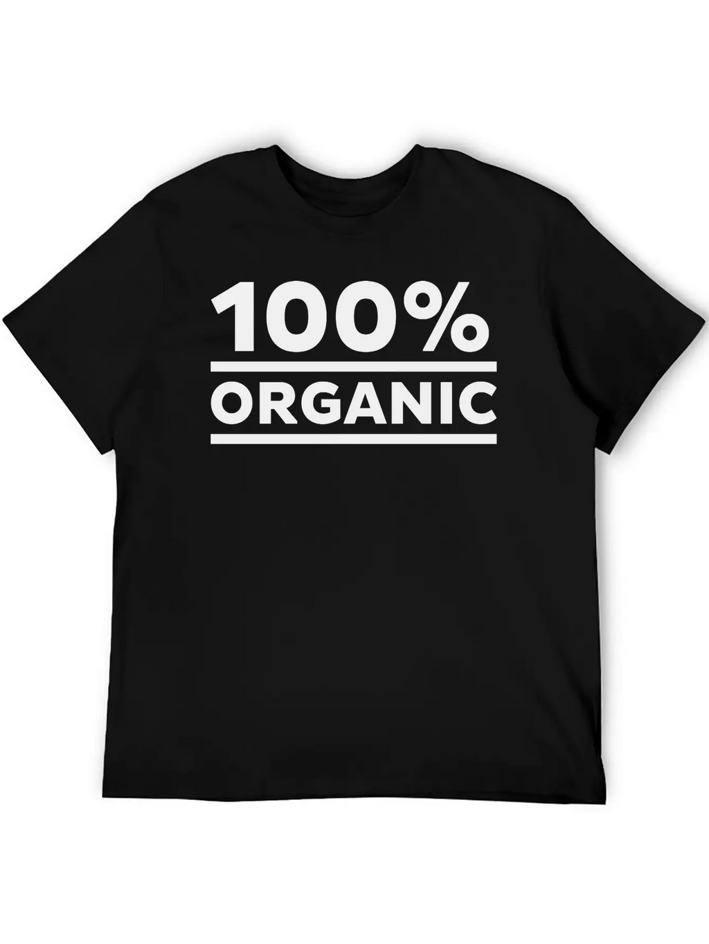100% Organic Lightweight Cotton T-Shirt – Daily Comfort Graphic Shirt