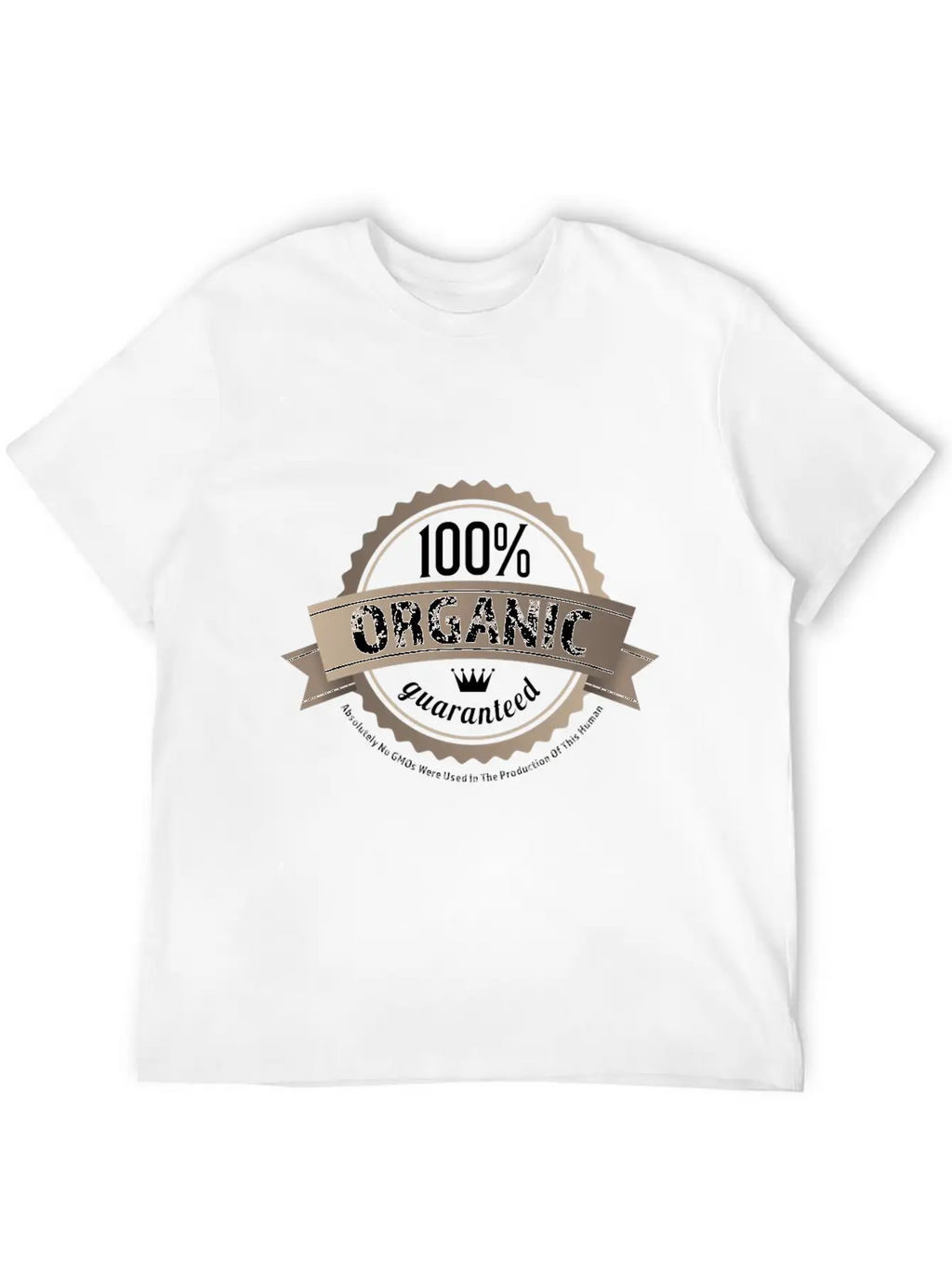 100% Organic Modern Fit Casual T-Shirt – Clean And Versatile Design