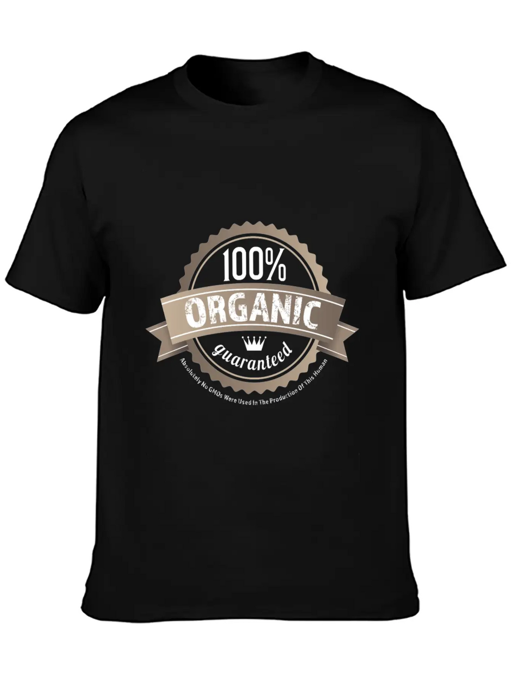 100% Organic Modern Fit Casual T-Shirt – Clean And Versatile Design