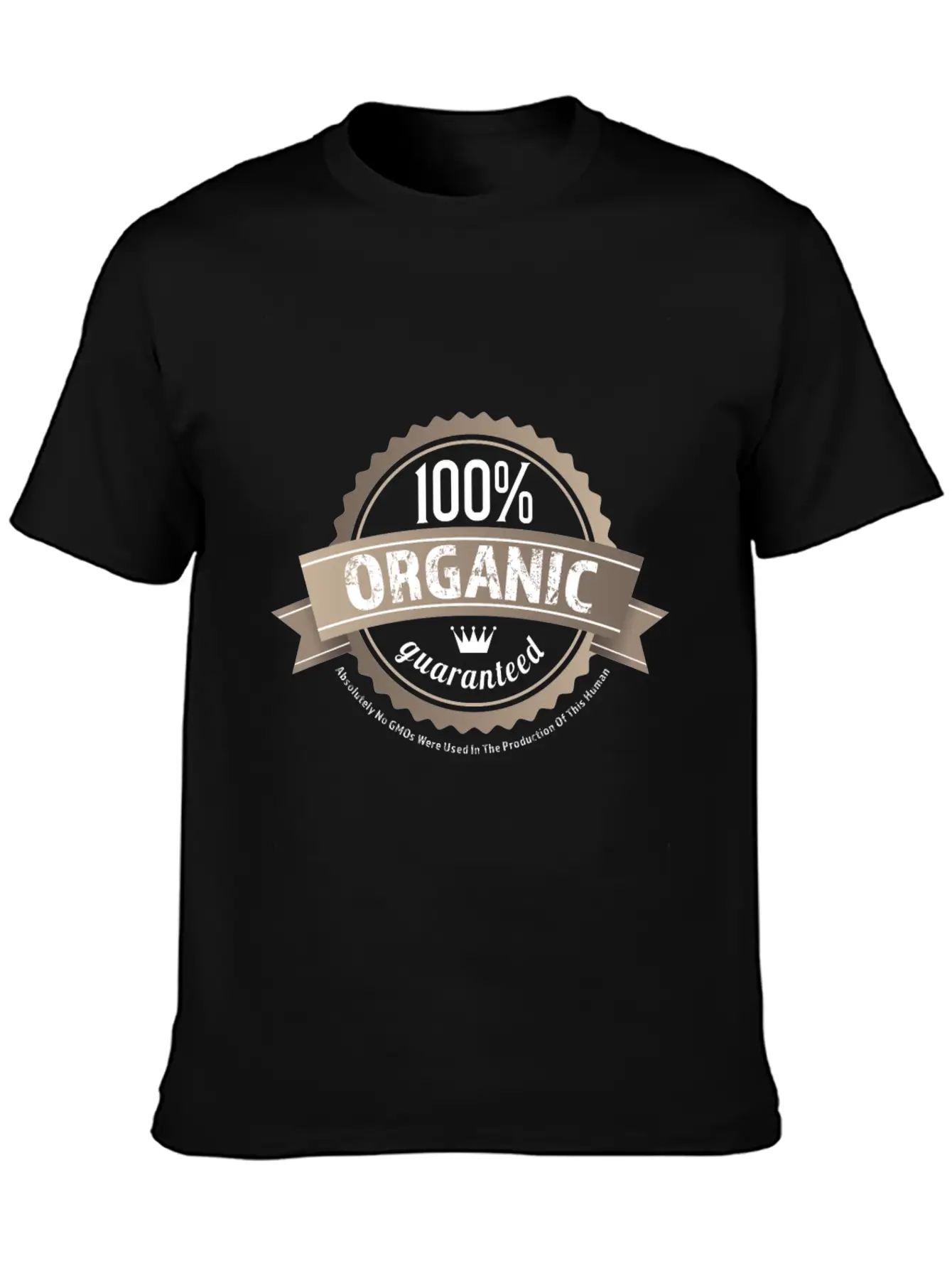 100% Organic Modern Fit Casual T-Shirt – Clean And Versatile Design