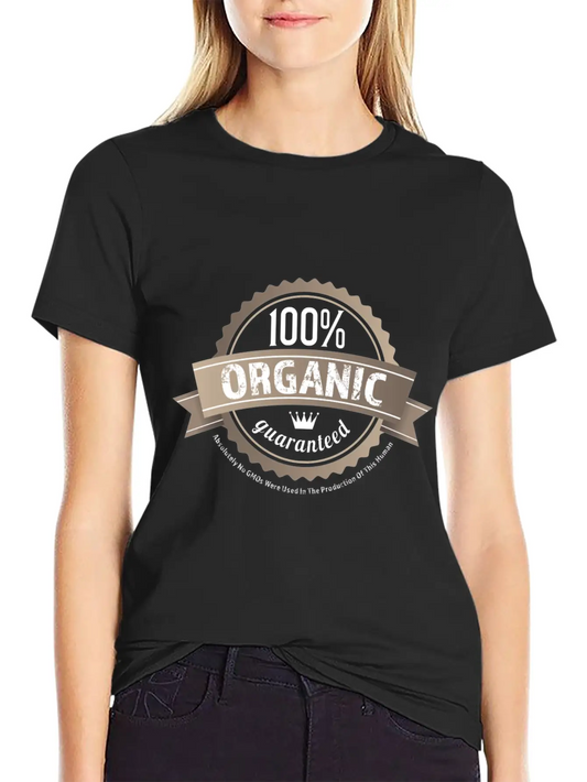 100% Organic Modern Fit Casual T-Shirt – Clean And Versatile Design