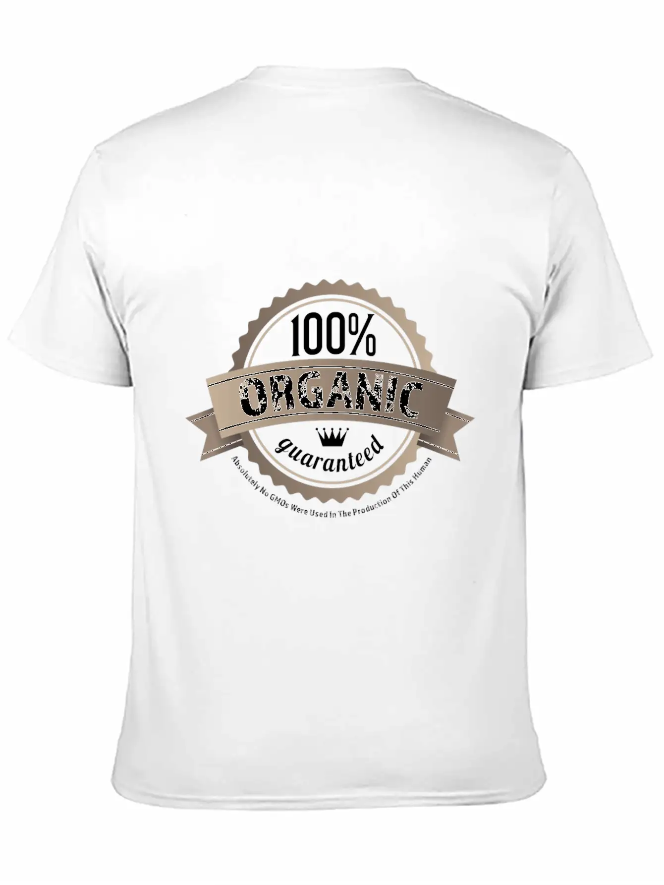 100% Organic Modern Fit Casual T-Shirt – Clean And Versatile Design