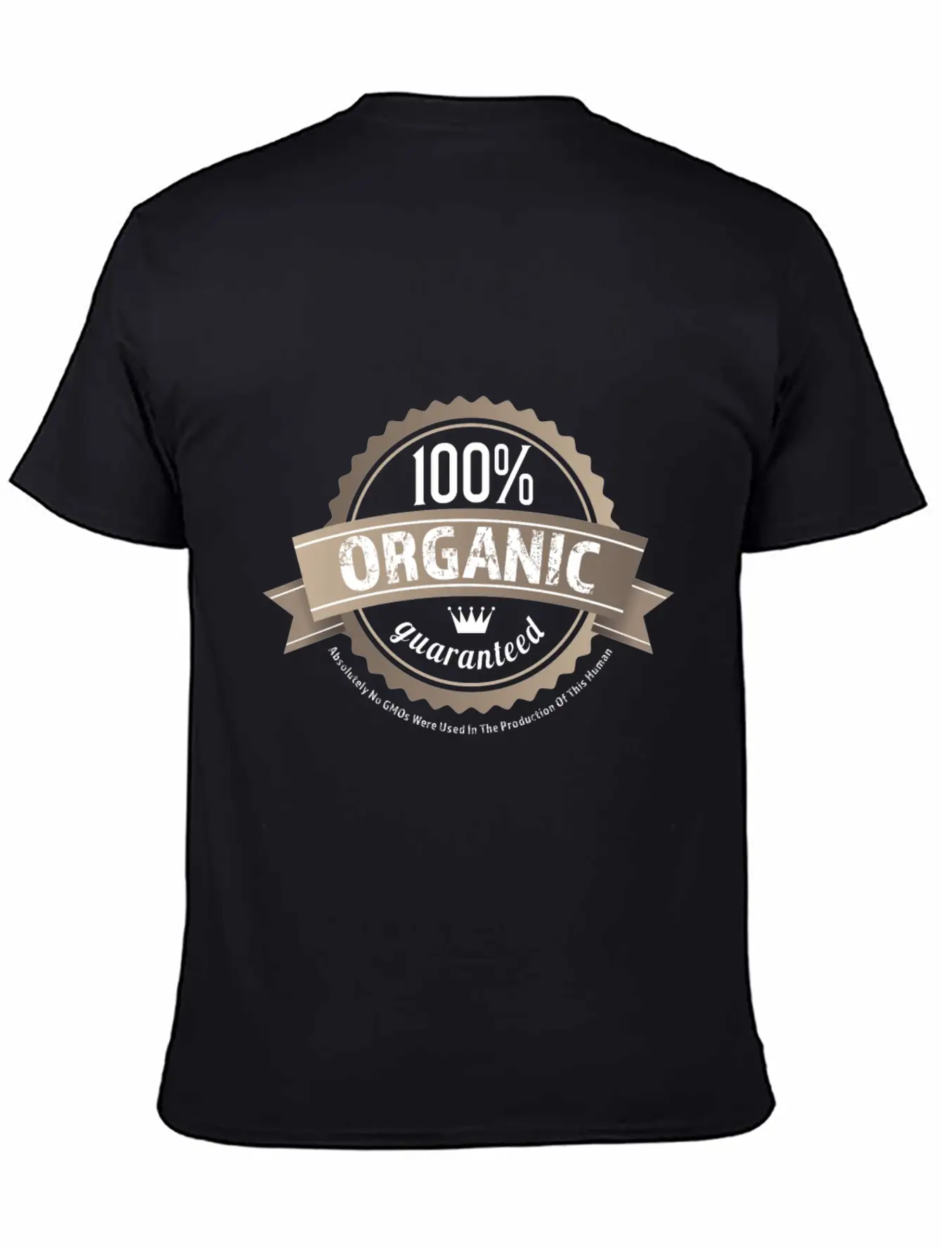 100% Organic Modern Fit Casual T-Shirt – Clean And Versatile Design