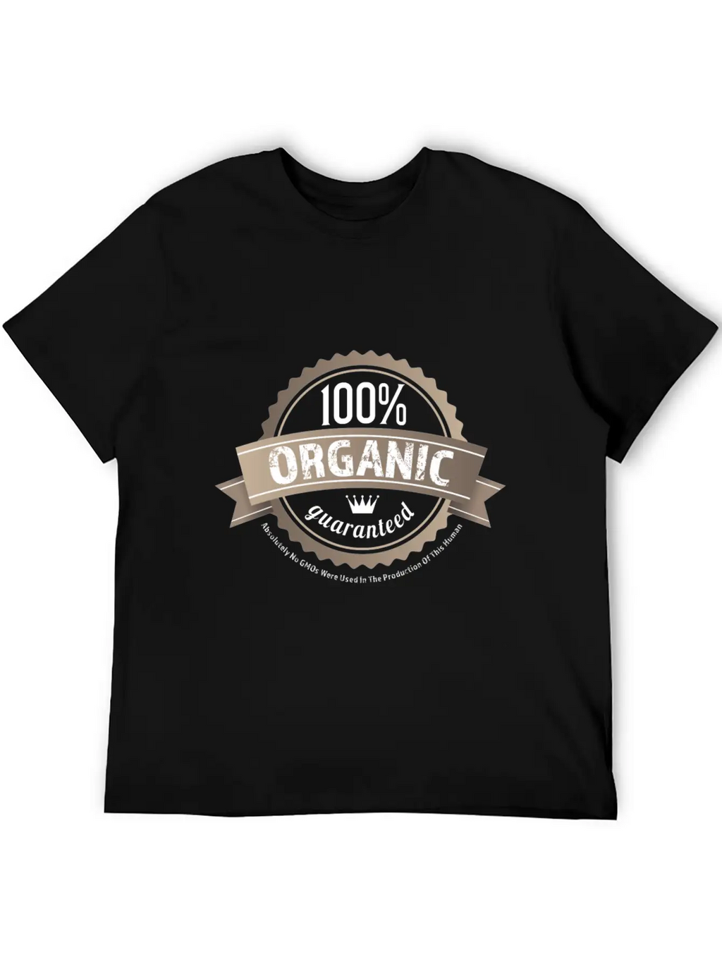 100% Organic Modern Fit Casual T-Shirt – Clean And Versatile Design