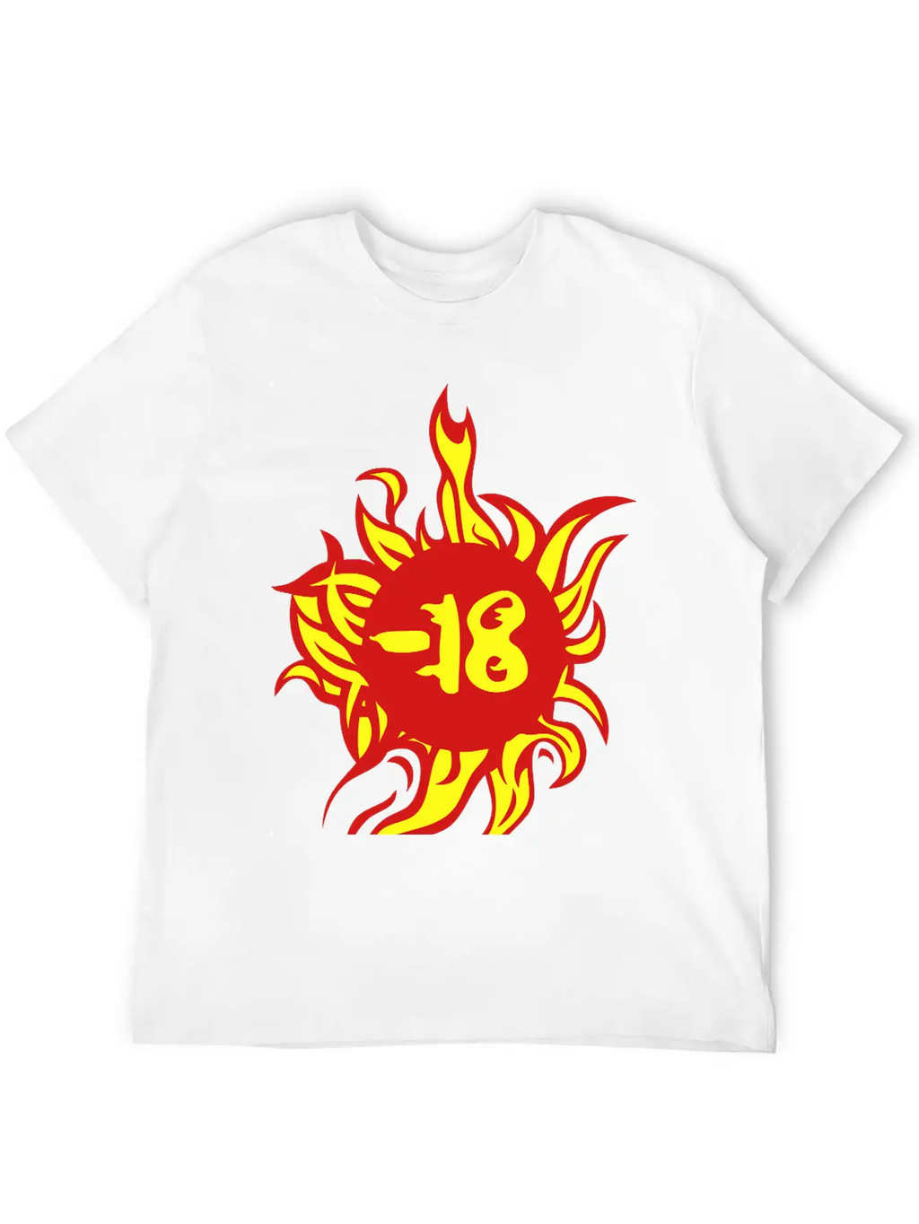18 Years Forbidden Flame Essential Unisex Summer Tee – Soft Cotton Casual Fit