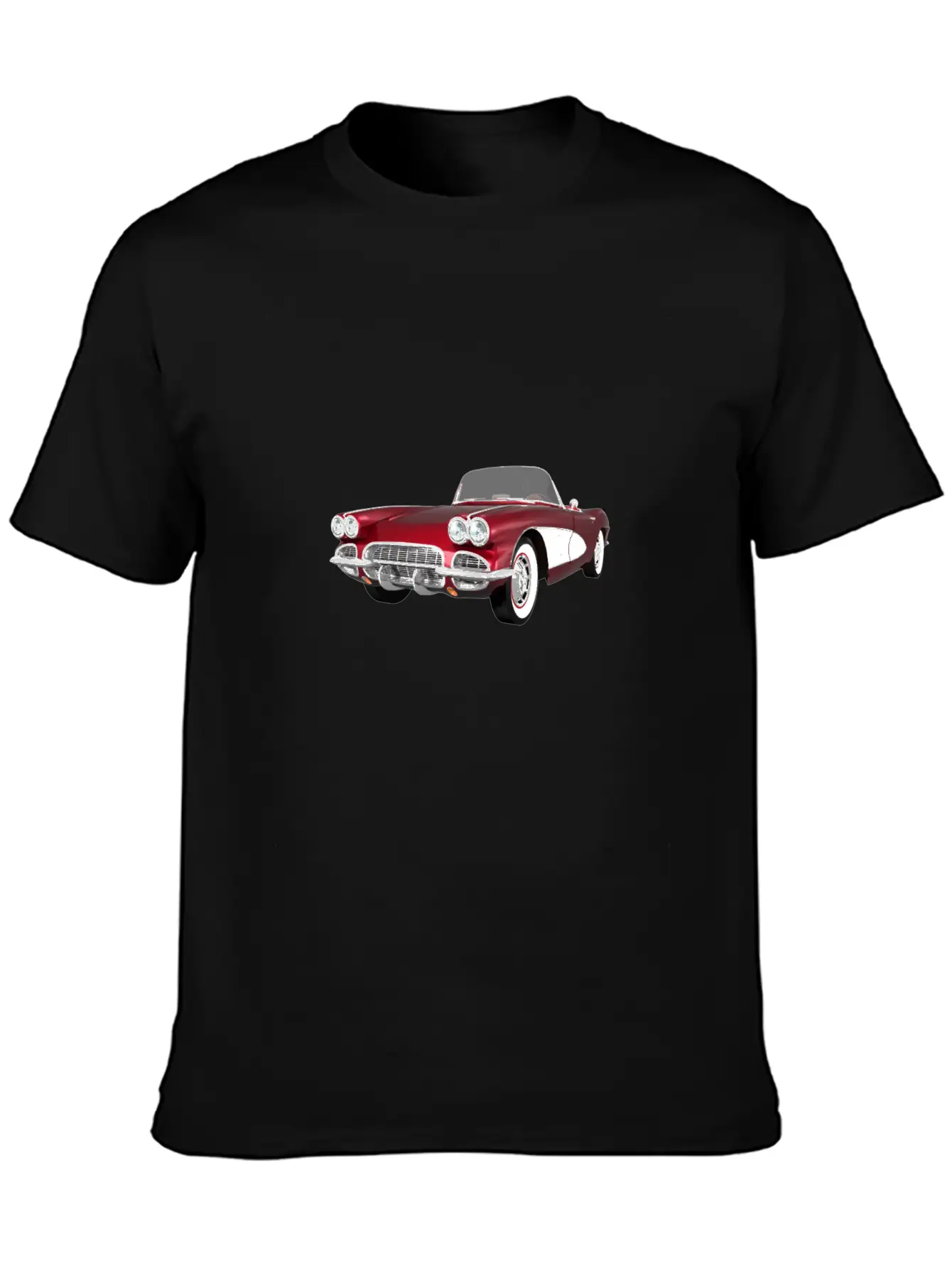 1961 Corvette C1 Simple Everyday Graphic Tee – Lightweight Summer Wear