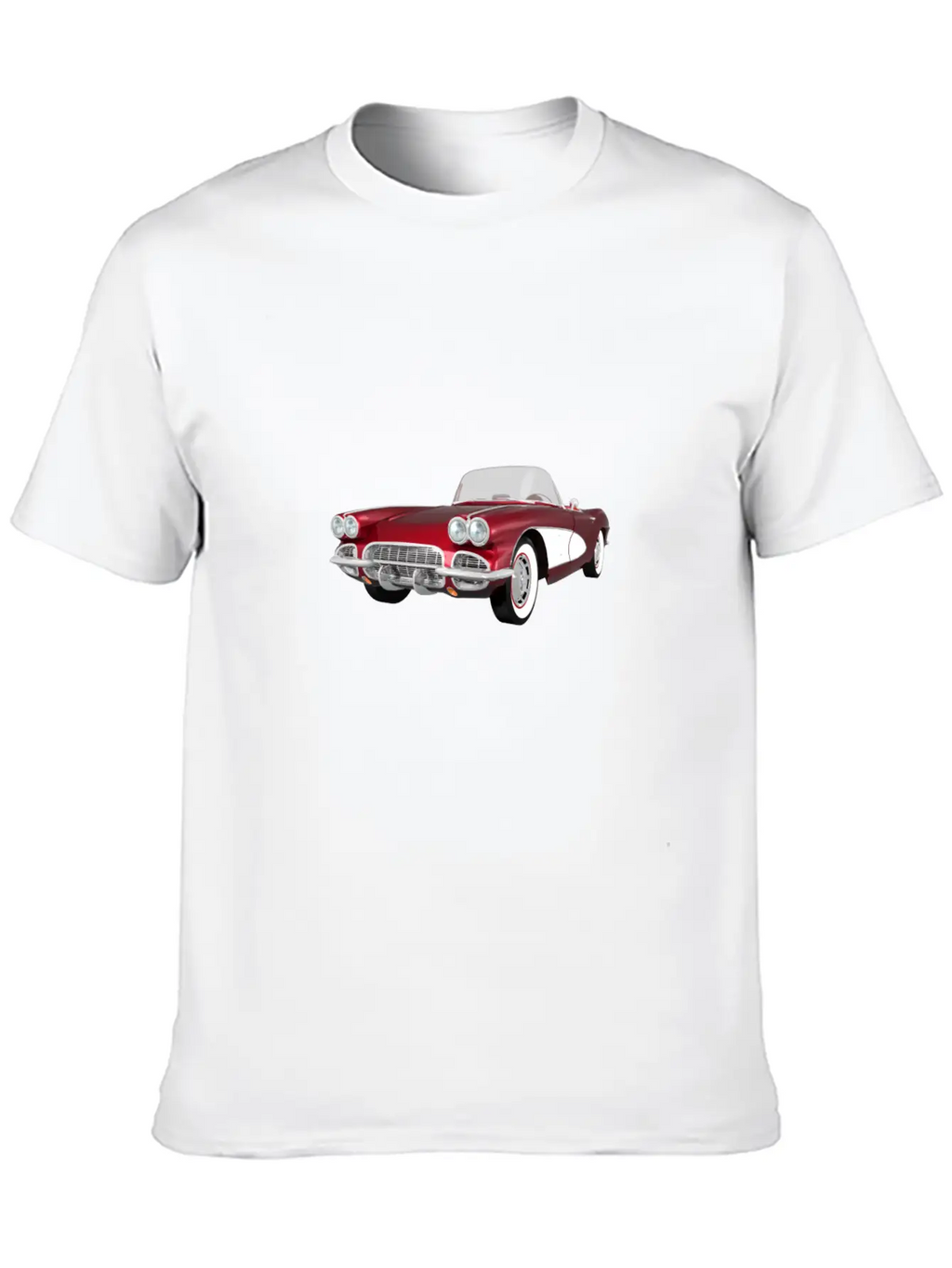 1961 Corvette C1 Simple Everyday Graphic Tee – Lightweight Summer Wear