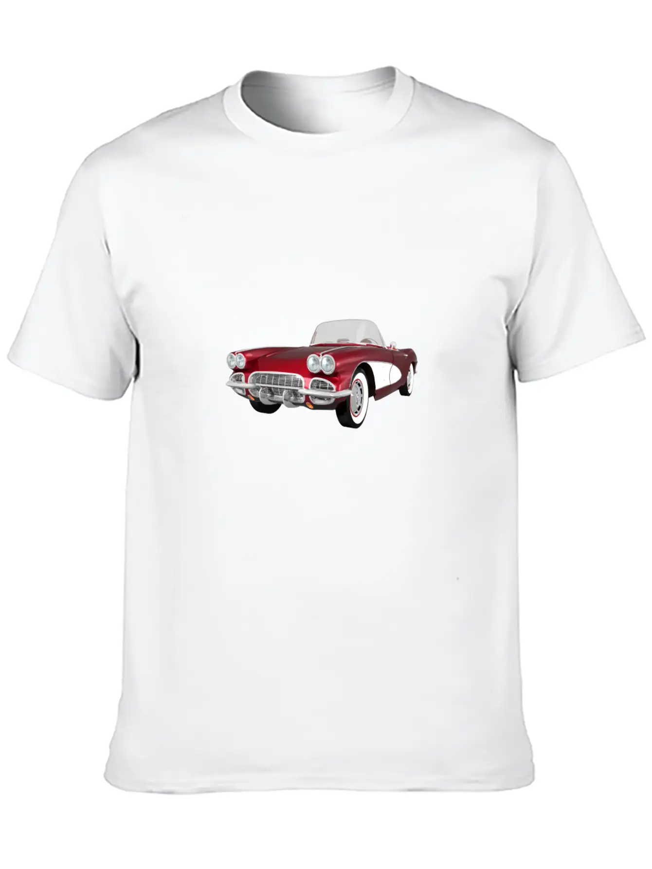 1961 Corvette C1 Simple Everyday Graphic Tee – Lightweight Summer Wear