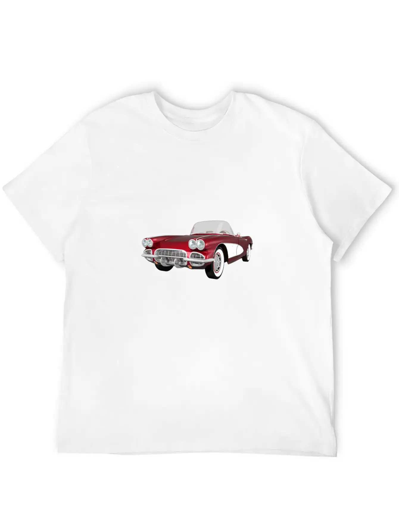 1961 Corvette C1 Simple Everyday Graphic Tee – Lightweight Summer Wear