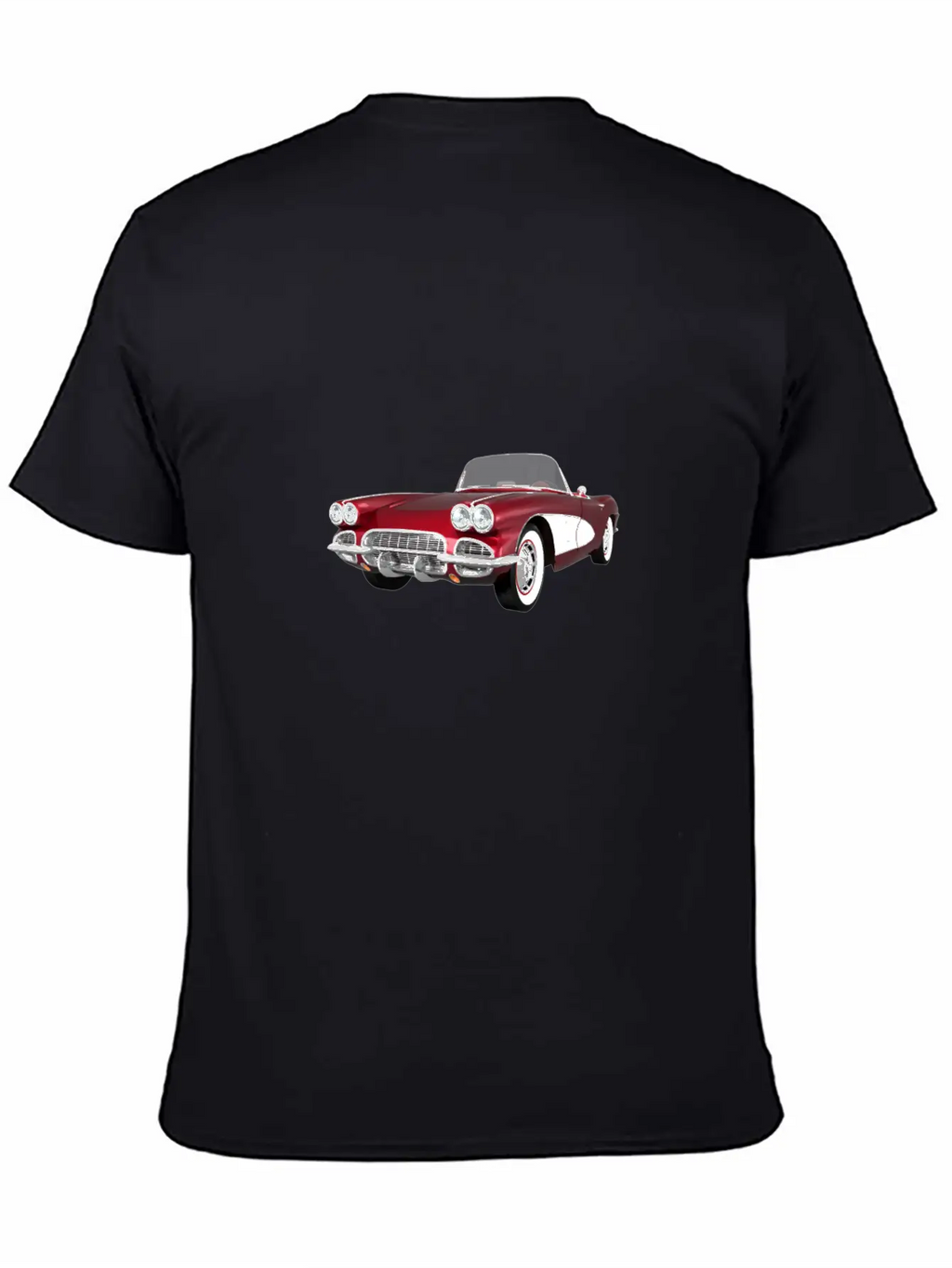 1961 Corvette C1 Simple Everyday Graphic Tee – Lightweight Summer Wear