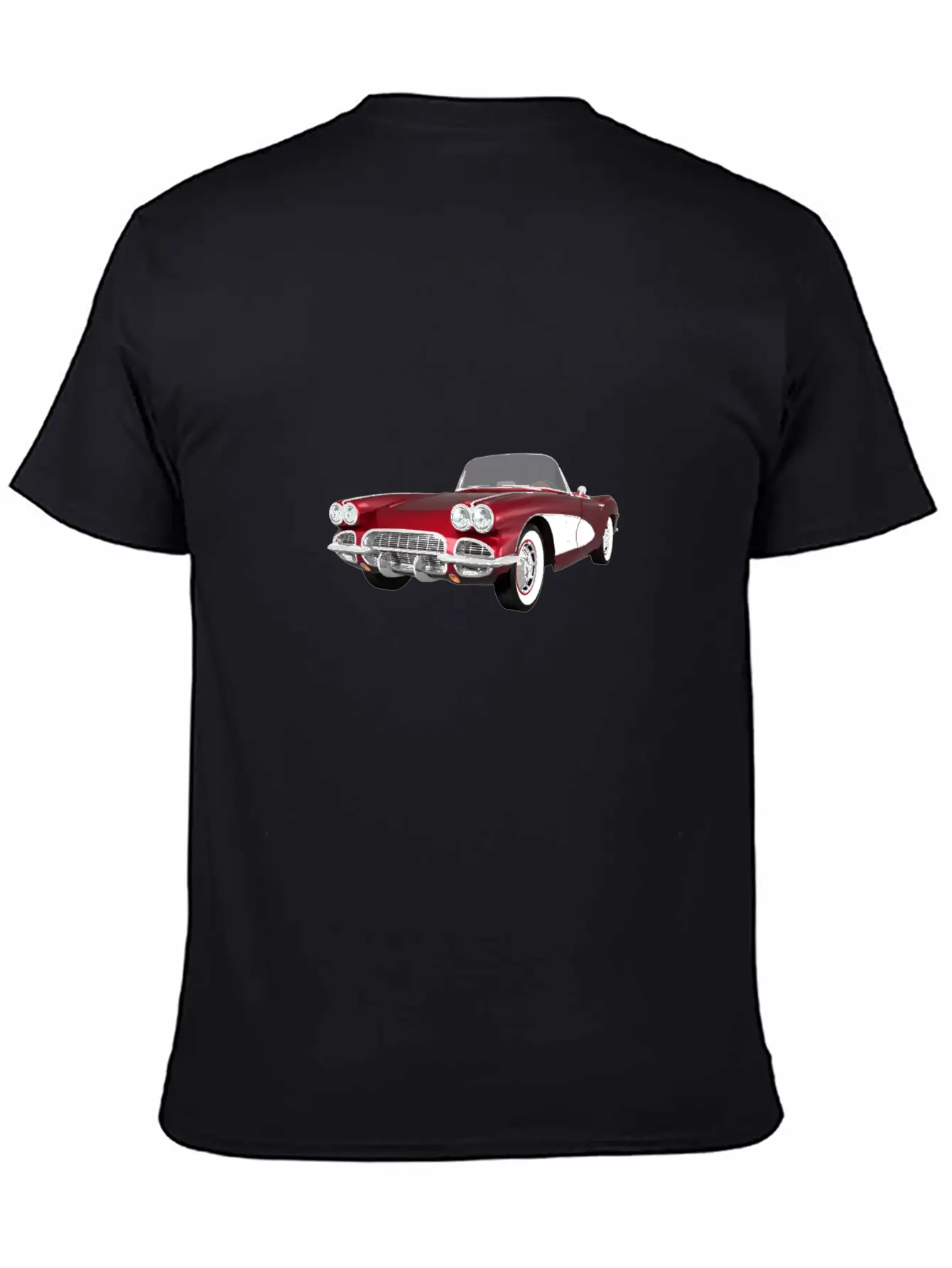 1961 Corvette C1 Simple Everyday Graphic Tee – Lightweight Summer Wear