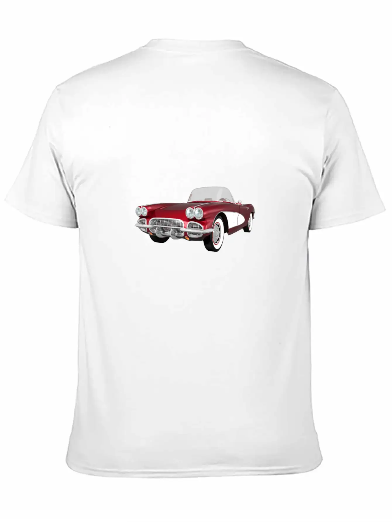 1961 Corvette C1 Simple Everyday Graphic Tee – Lightweight Summer Wear