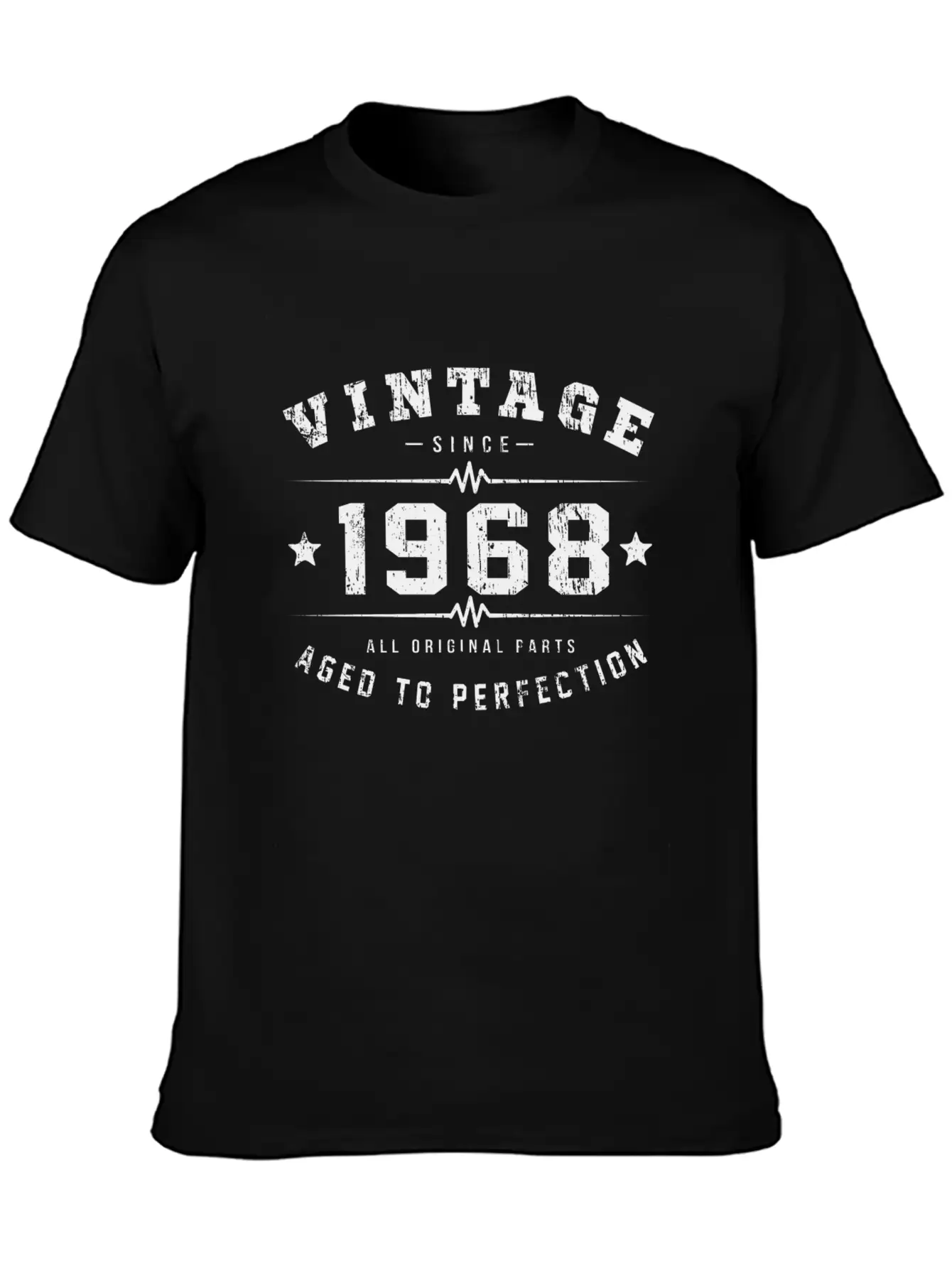 1968 Aged To Perfection Relaxed Everyday Tee – Lightweight And Durable Cotton