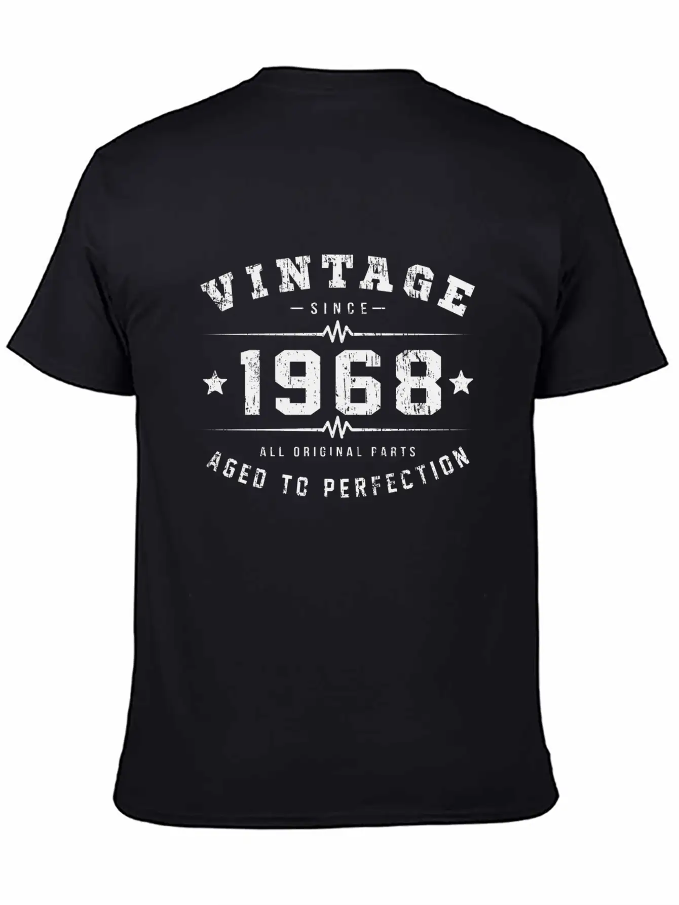 1968 Aged To Perfection Relaxed Everyday Tee – Lightweight And Durable Cotton
