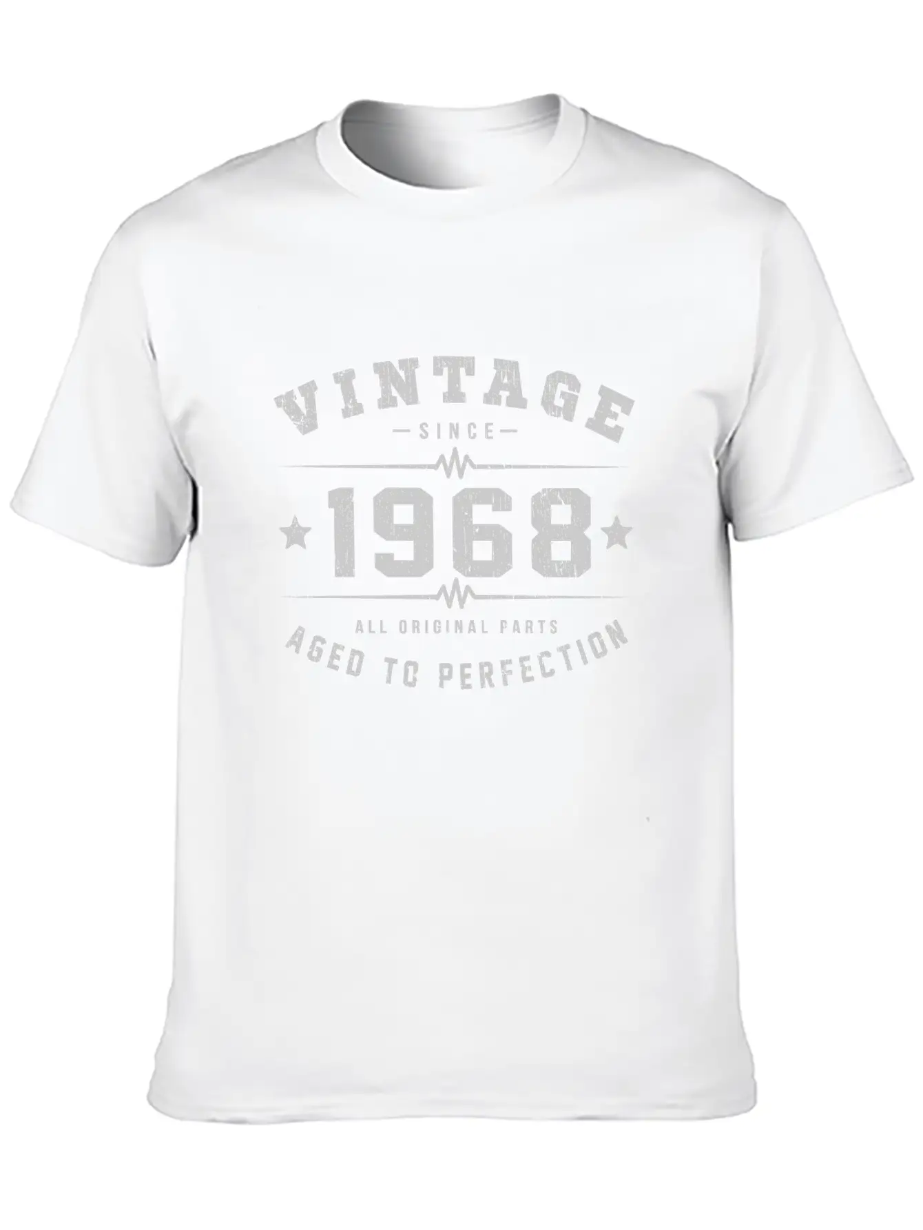 1968 Aged To Perfection Relaxed Everyday Tee – Lightweight And Durable Cotton
