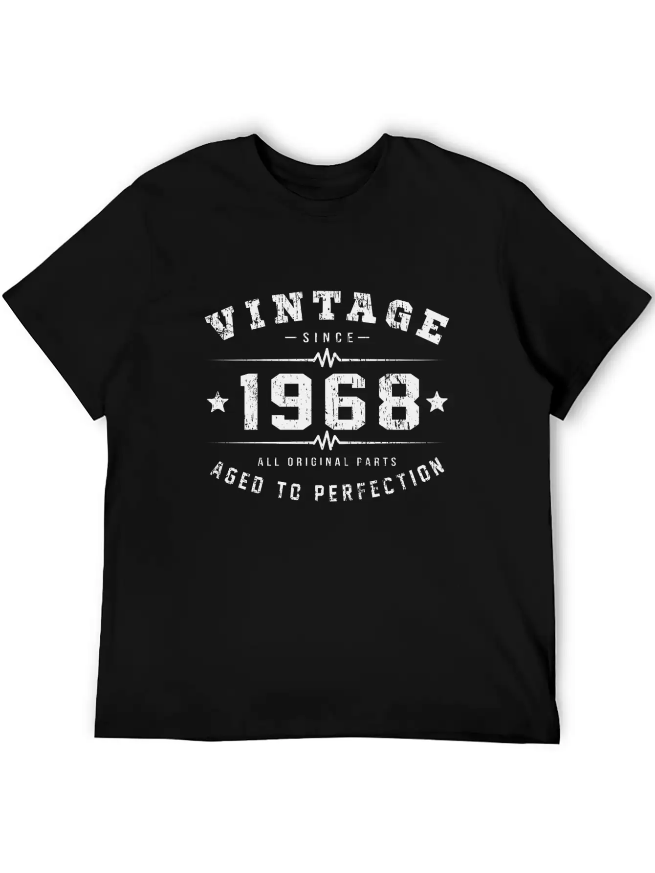 1968 Aged To Perfection Relaxed Everyday Tee – Lightweight And Durable Cotton