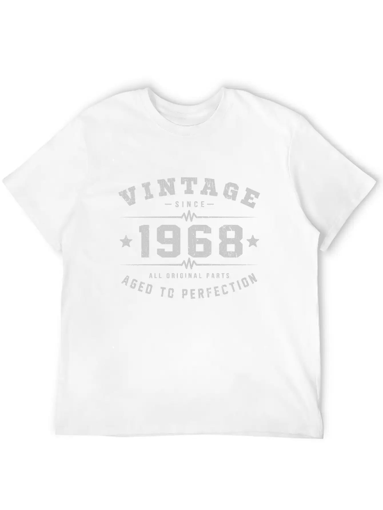 1968 Aged To Perfection Relaxed Everyday Tee – Lightweight And Durable Cotton