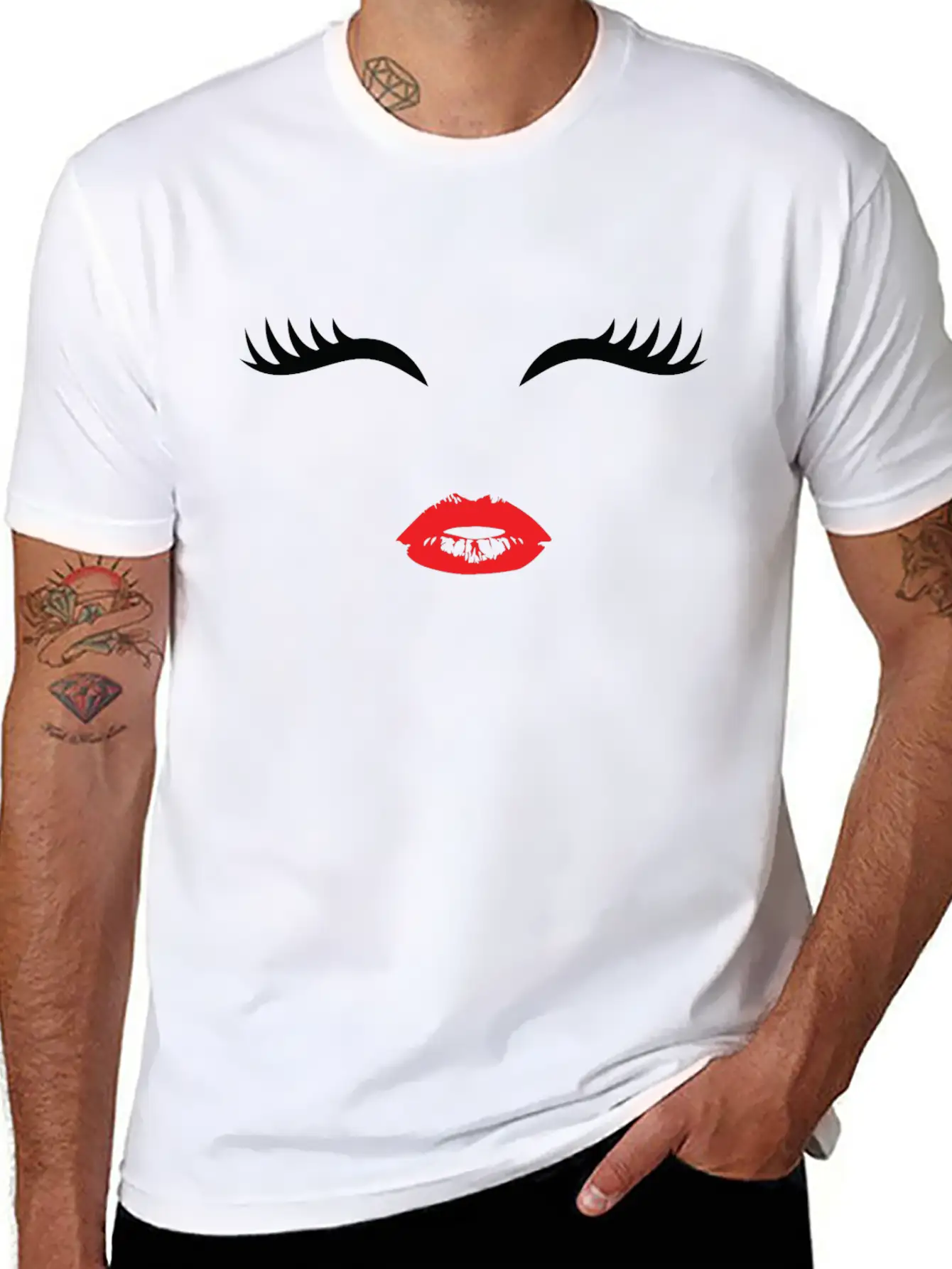 1Feminine Tee For Girls With A Nice Illustration Essential Unisex Summer Tee – Soft Cotton Casual Fit