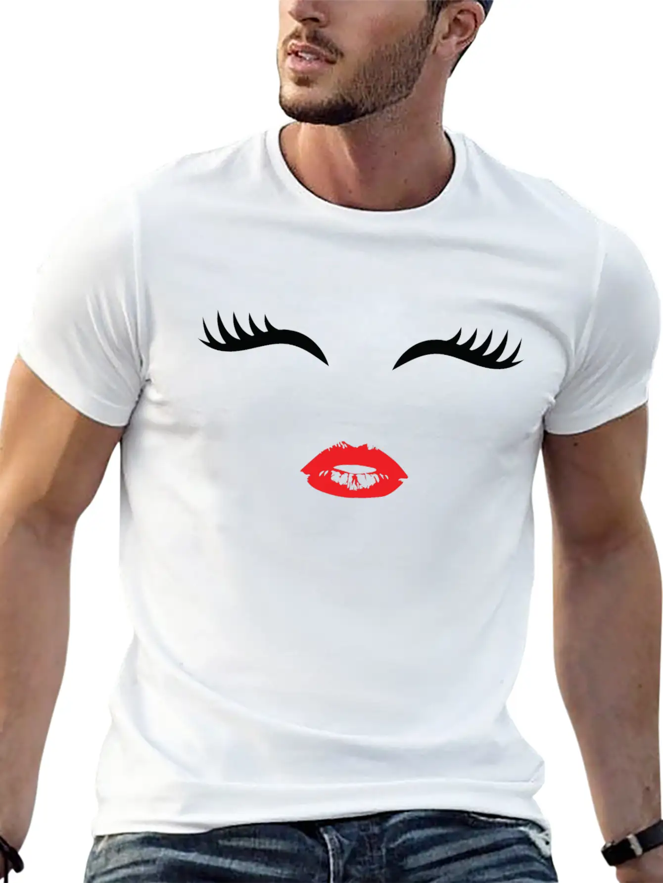 1Feminine Tee For Girls With A Nice Illustration Essential Unisex Summer Tee – Soft Cotton Casual Fit