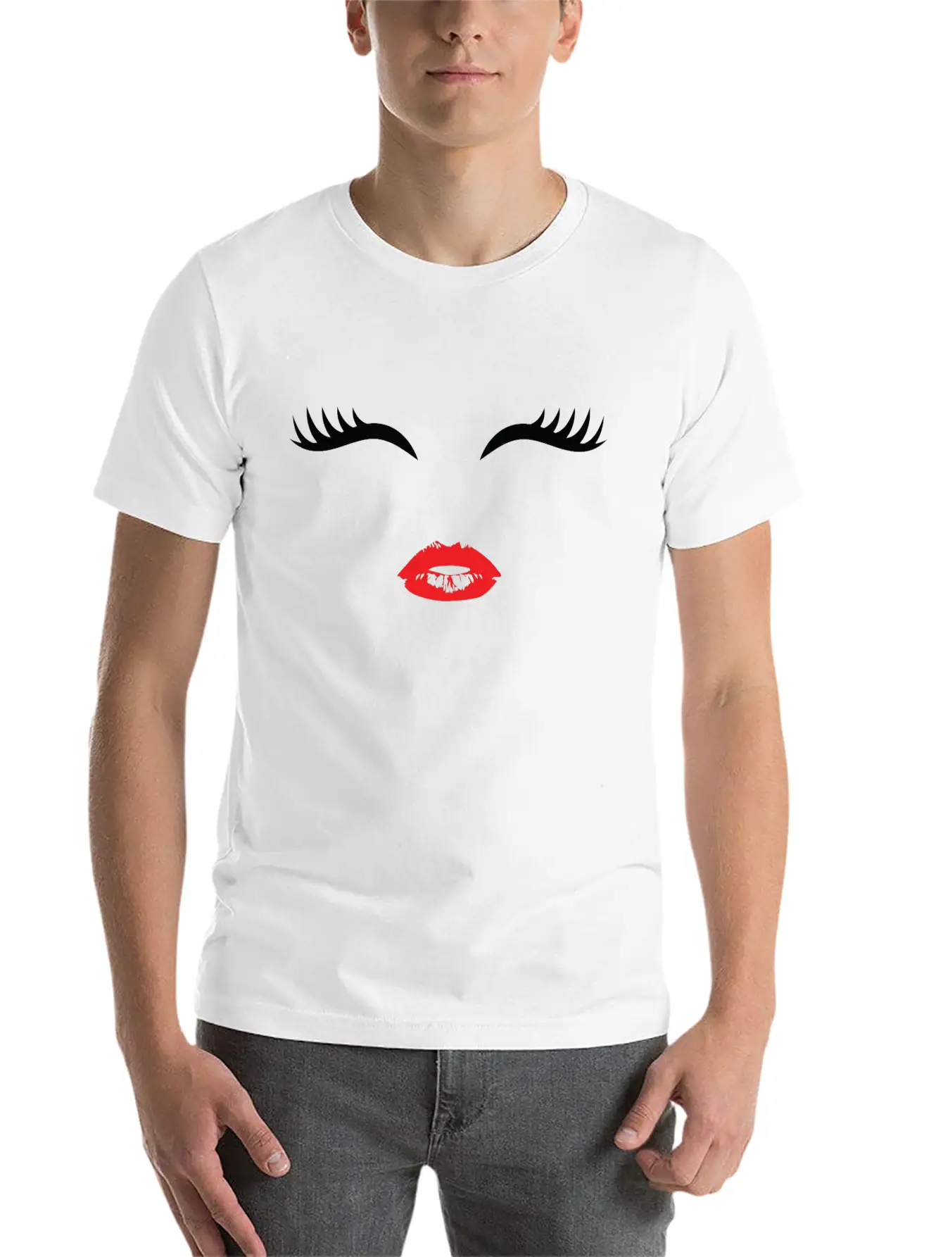 1Feminine Tee For Girls With A Nice Illustration Essential Unisex Summer Tee – Soft Cotton Casual Fit