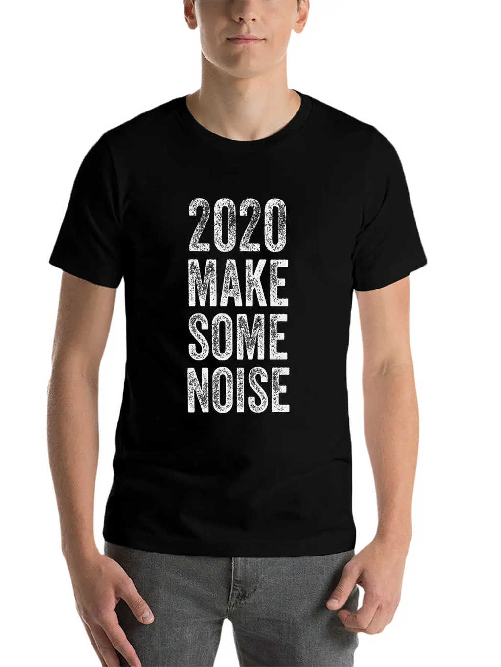2020 Make Some Noise Essential Cotton Tee For Daily Outfits – Unisex Style