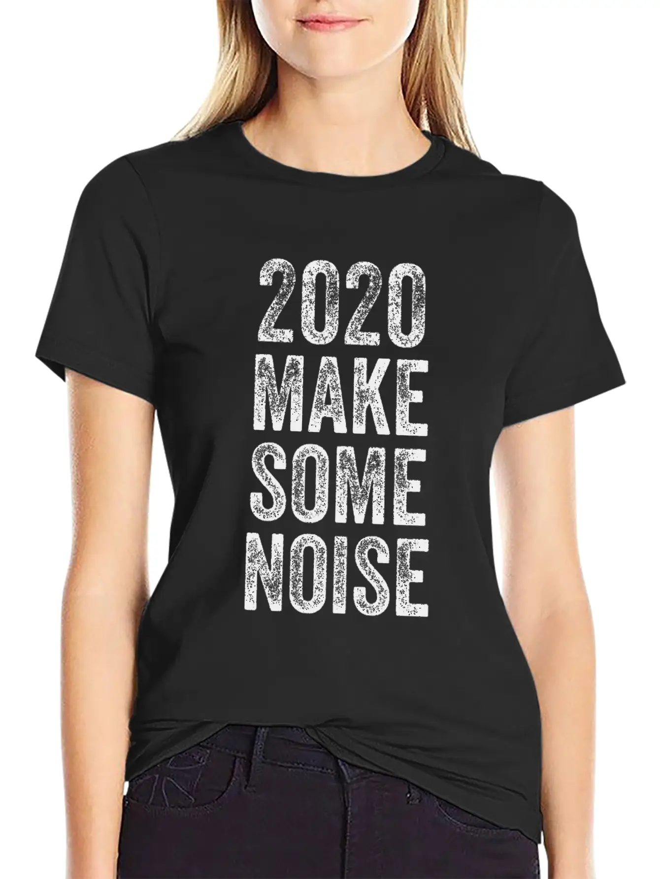 2020 Make Some Noise Essential Cotton Tee For Daily Outfits – Unisex Style