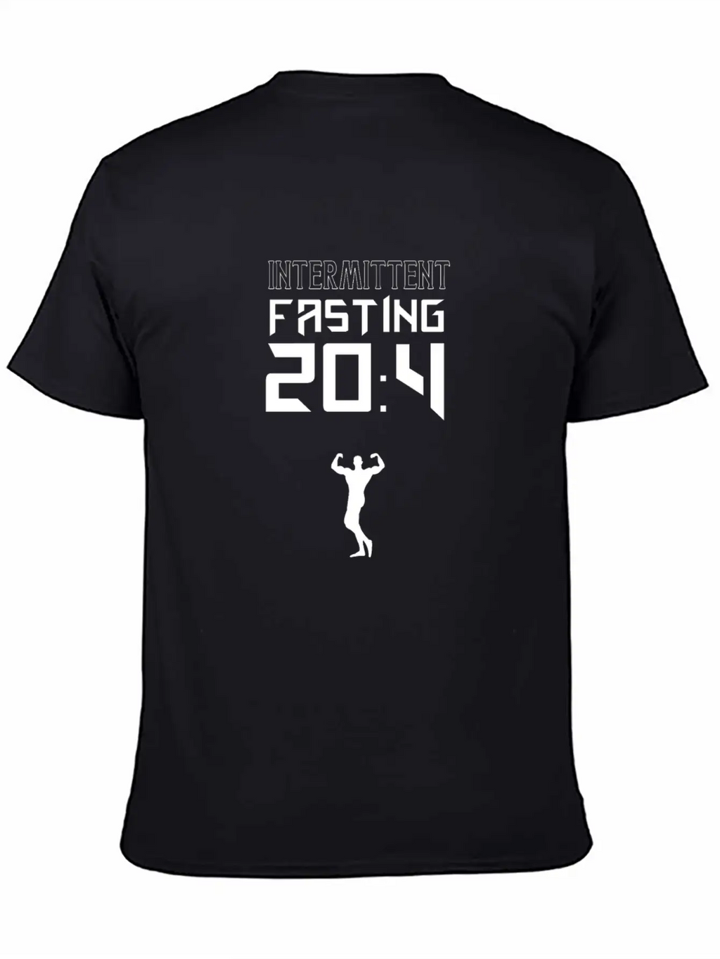 20:4 Intermittent Fasting Fitness Weightloss Diet Simple Everyday Graphic Tee – Lightweight Summer Wear