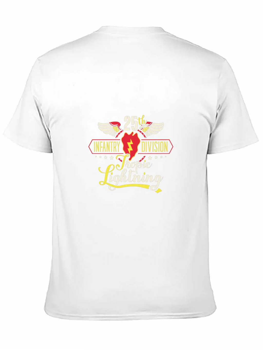 25Th Infantry Division Patch Tropic Lightning Modern Fit Casual T-Shirt – Clean And Versatile Design