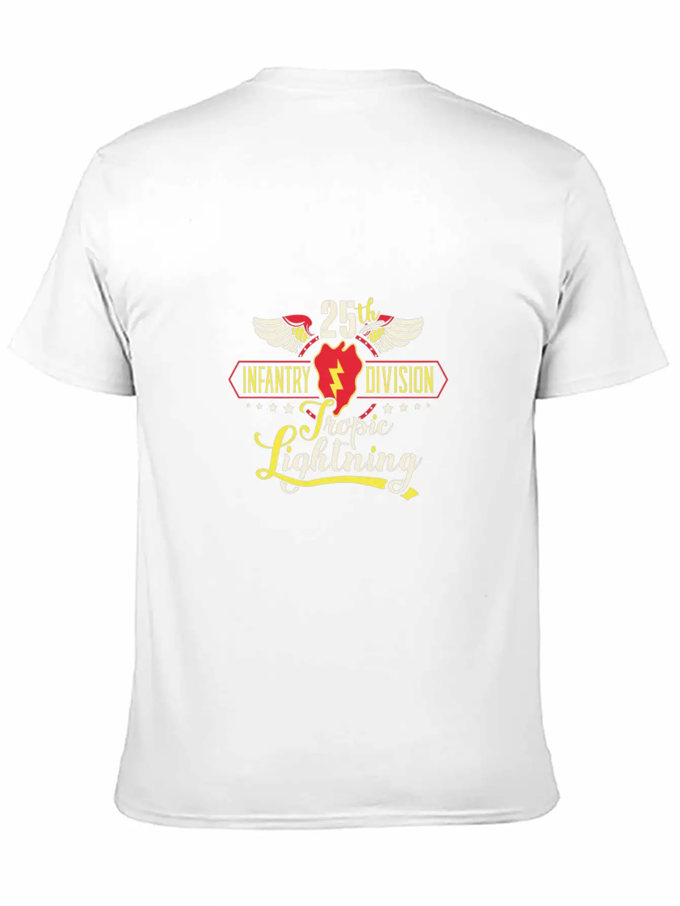 25Th Infantry Division Patch Tropic Lightning Modern Fit Casual T-Shirt – Clean And Versatile Design