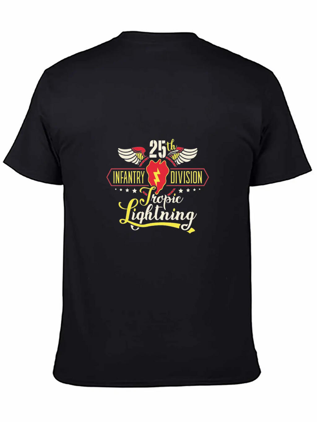 25Th Infantry Division Patch Tropic Lightning Modern Fit Casual T-Shirt – Clean And Versatile Design