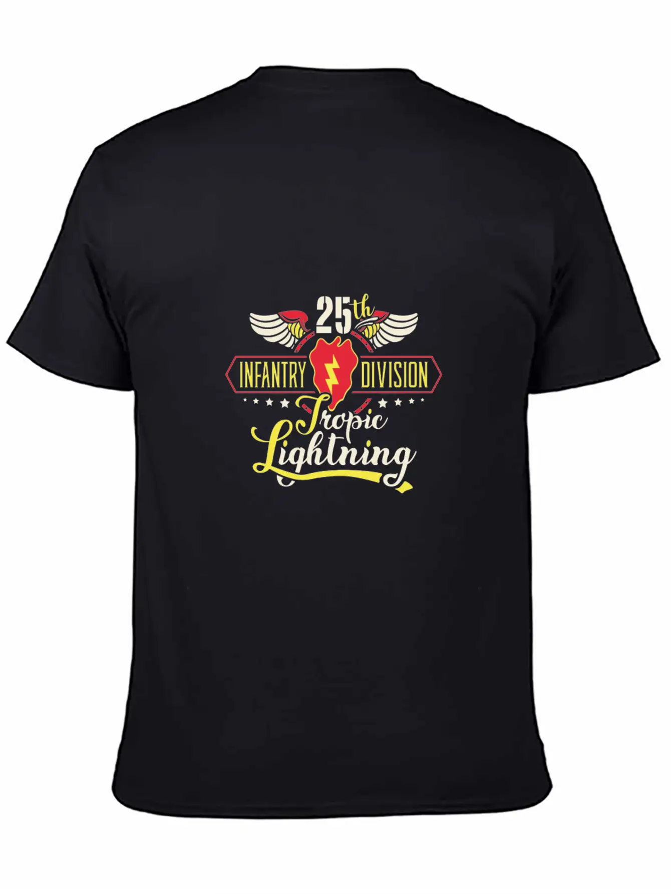 25Th Infantry Division Patch Tropic Lightning Modern Fit Casual T-Shirt – Clean And Versatile Design