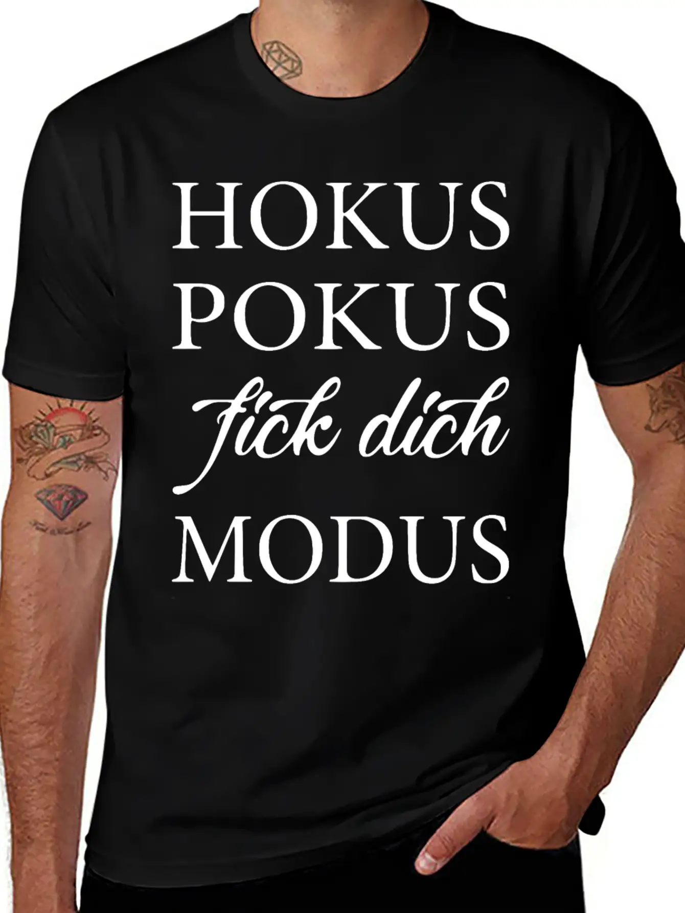 2reborn Hoku Spokus Fick Dich Modus Solo Modern Fit Casual T-Shirt – Clean And Versatile Design