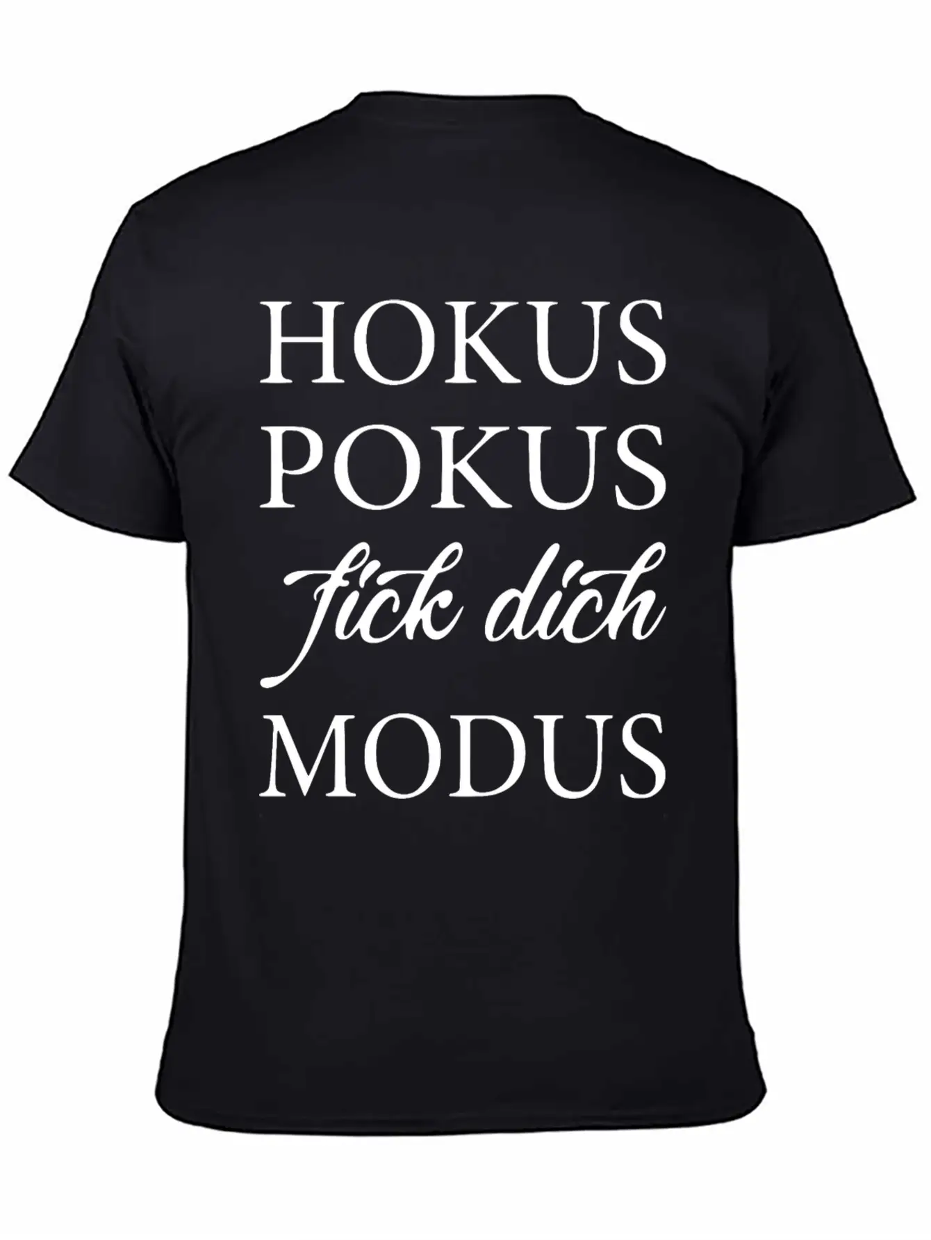2reborn Hoku Spokus Fick Dich Modus Solo Modern Fit Casual T-Shirt – Clean And Versatile Design
