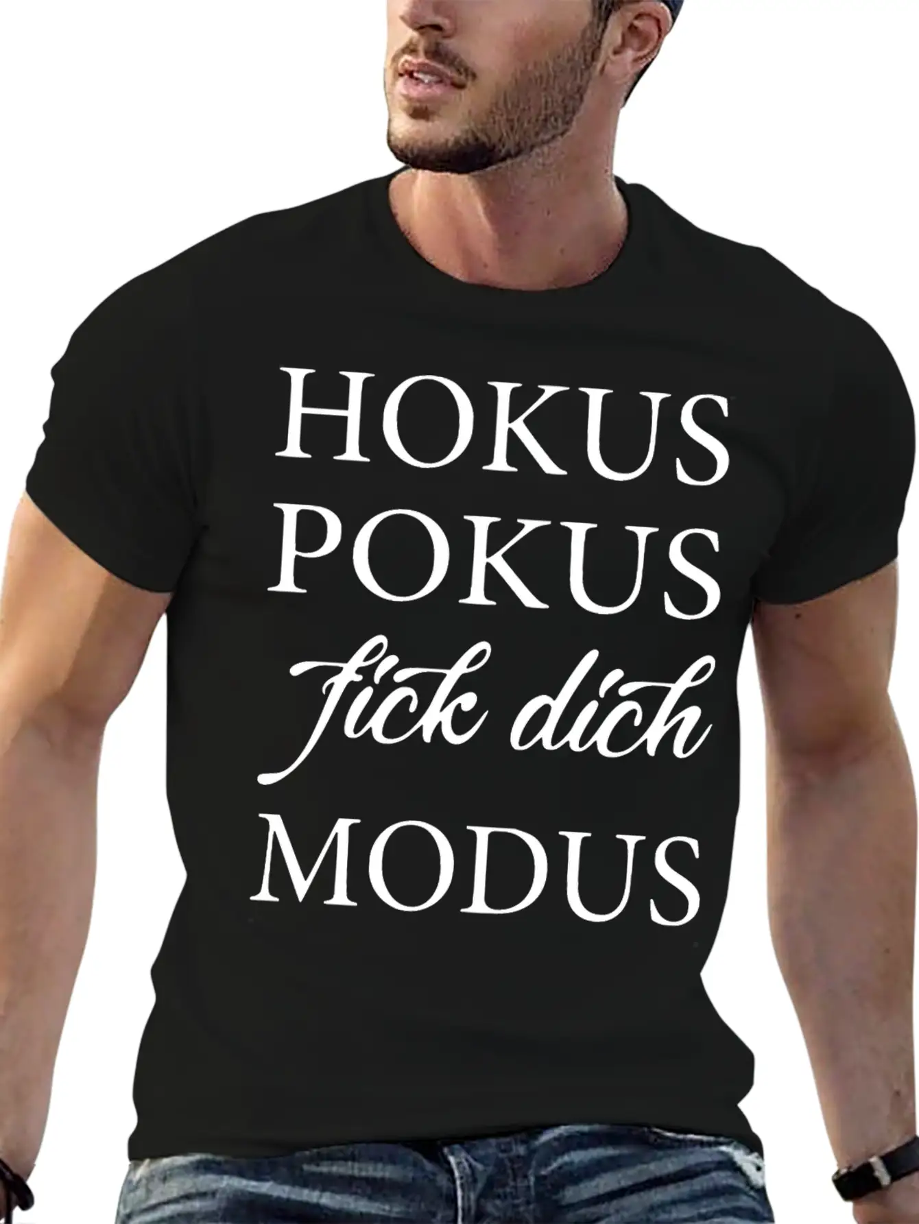 2reborn Hoku Spokus Fick Dich Modus Solo Modern Fit Casual T-Shirt – Clean And Versatile Design